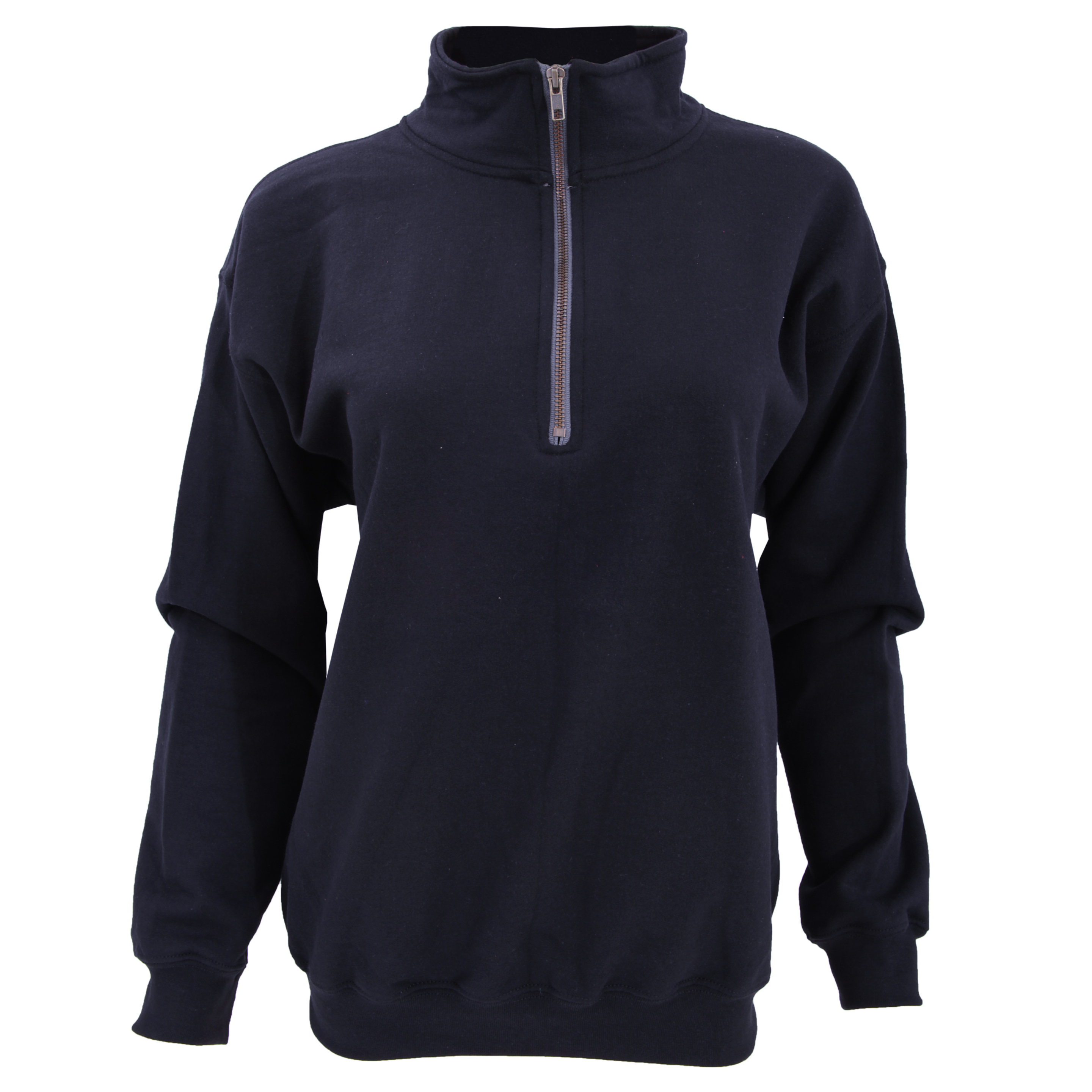 Sudadera Top Con Cremallera 1/4 Modelo Vintage Adulto Gildan (Azul)