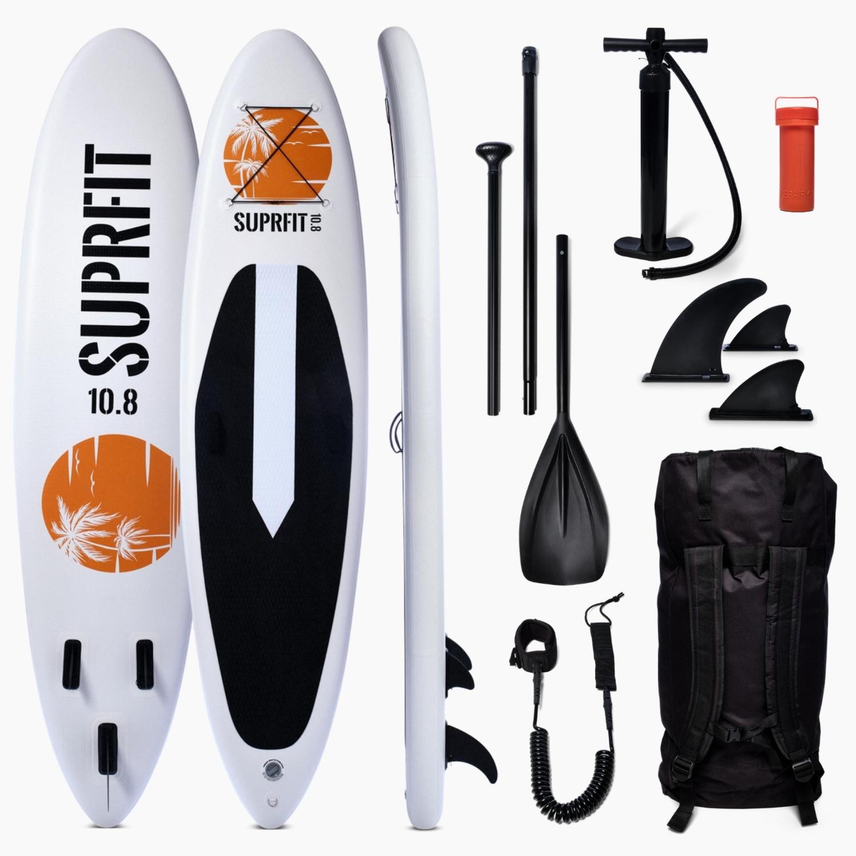 Tabla De Paddle Surf Suprfit Hinchable Set Halia - Blanco - Tabla De Paddle Surf Hinchable  MKP