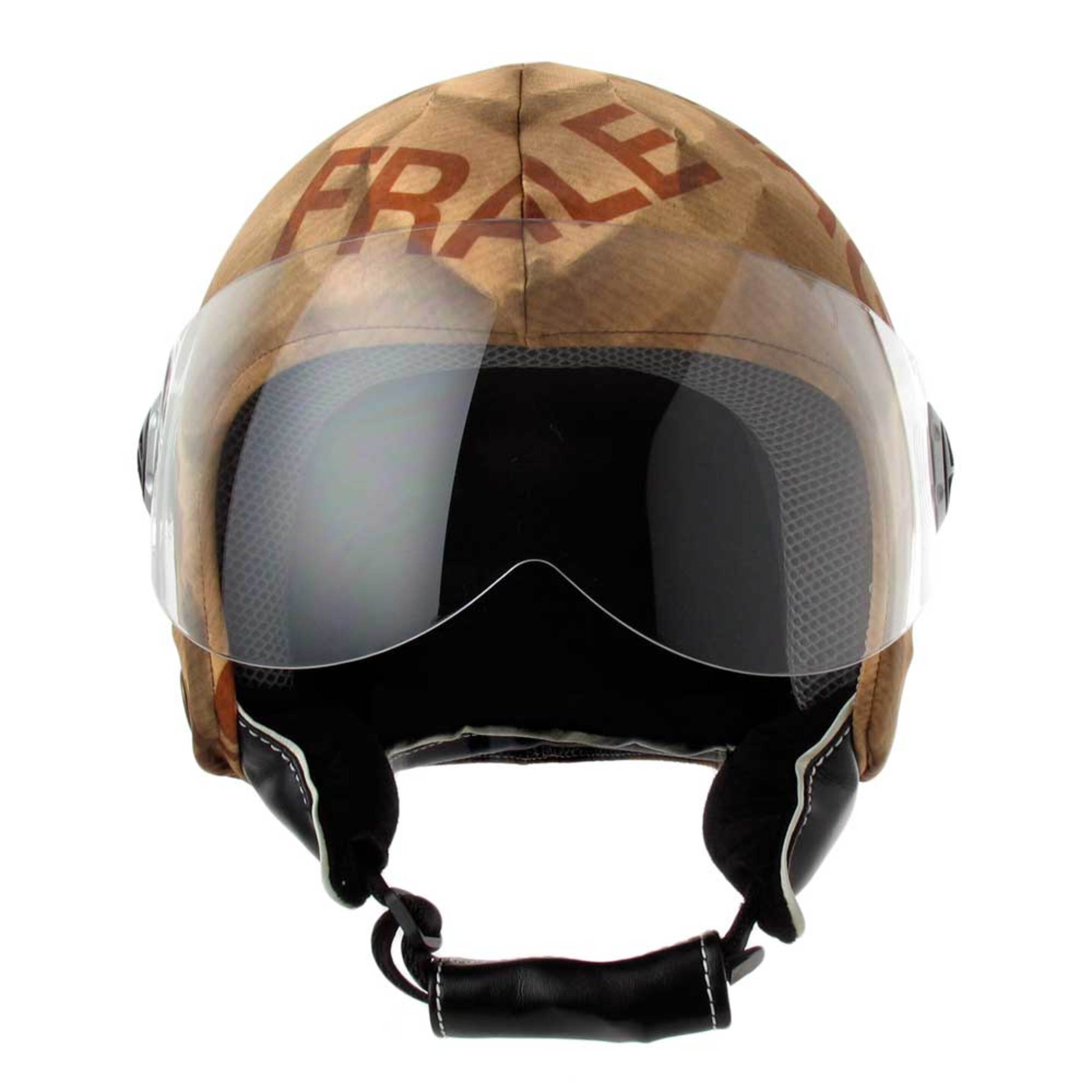 Funda Casco Jet Moto Fragile - Marron - Helmet Dress  MKP