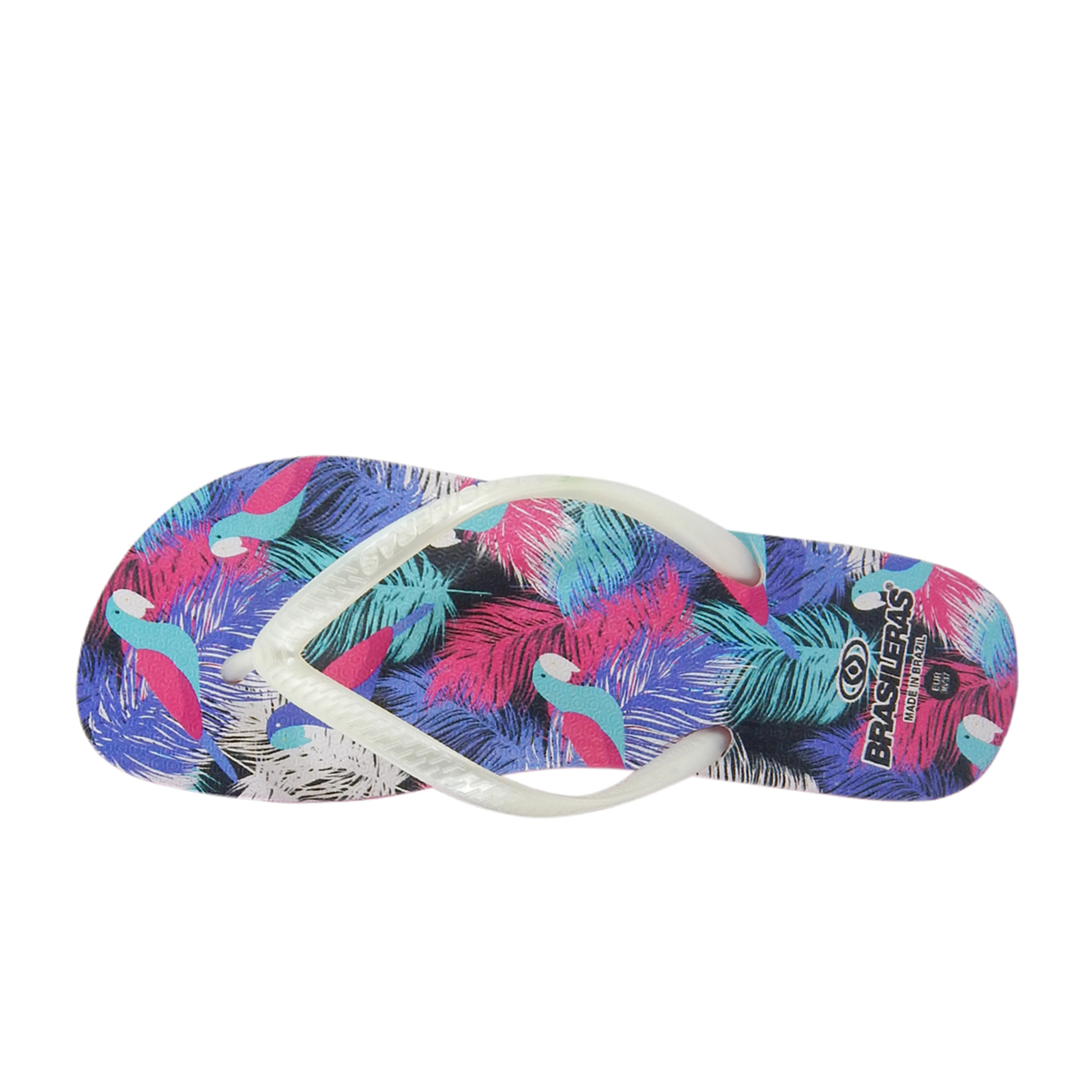 Chanclas De Playa Brasileras,printed 21  Guayabo