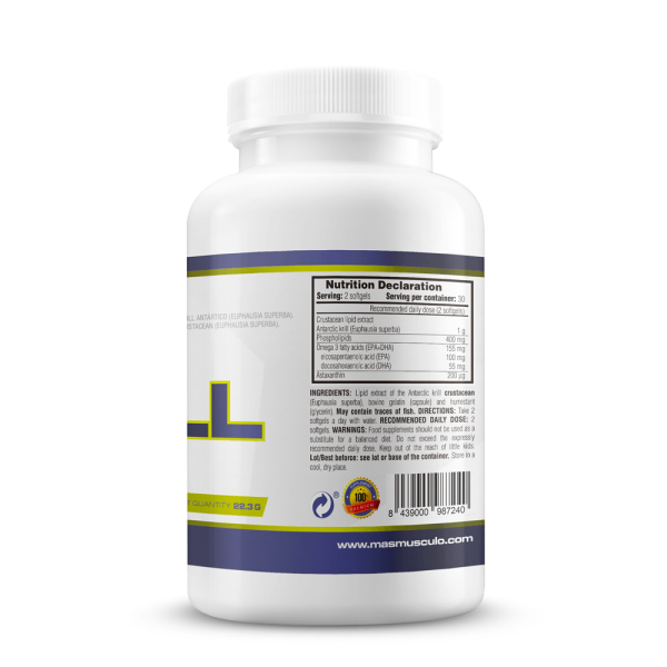 Aceite De Krill - 60 Softgels De Mm Supplements