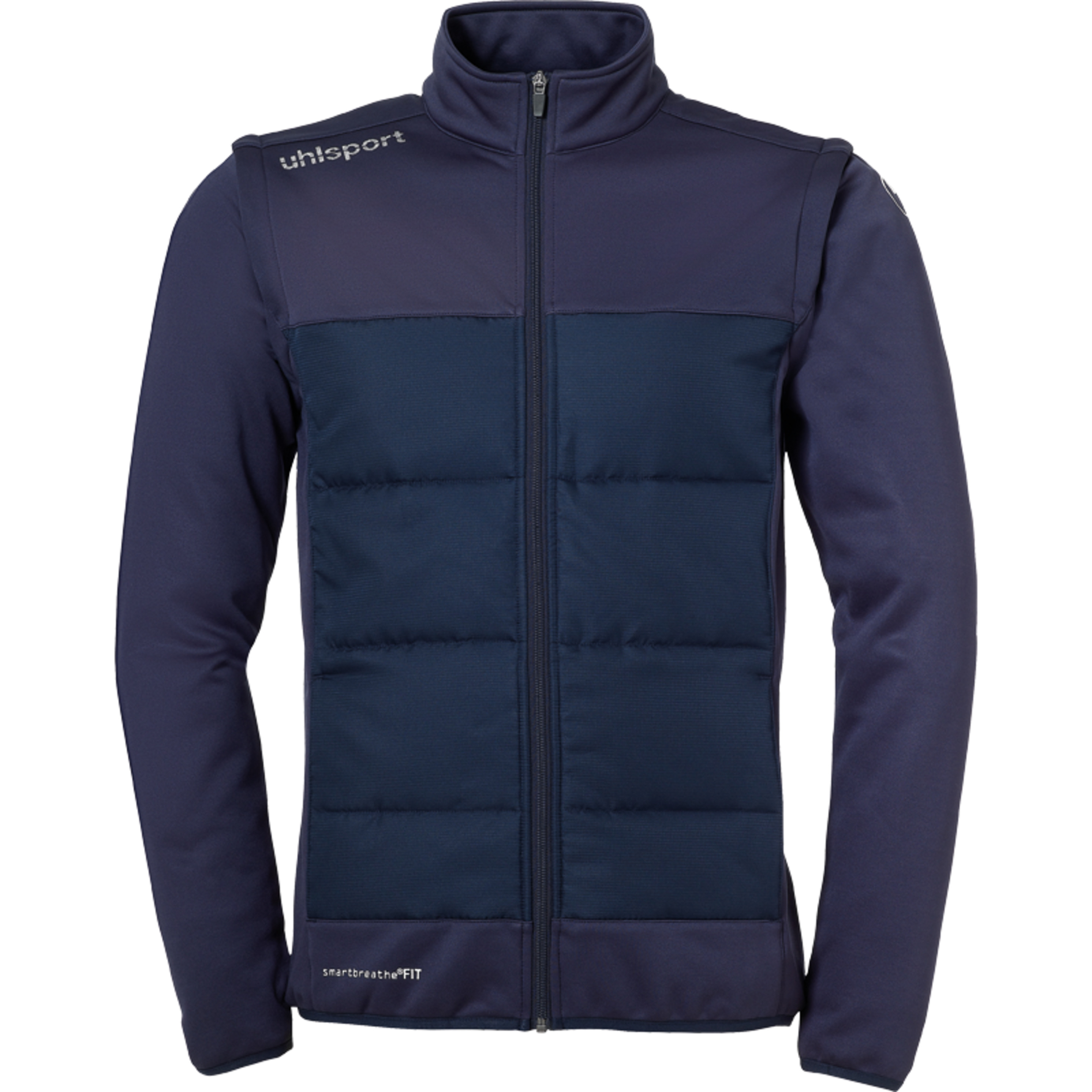 Essential Multi Jacket With Rem. Sleeves Azul Marino Uhlsport