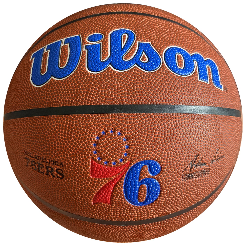 Balón De Baloncesto Wilson Nba Team Alliance – Philadelphia 76ers - naranja - 