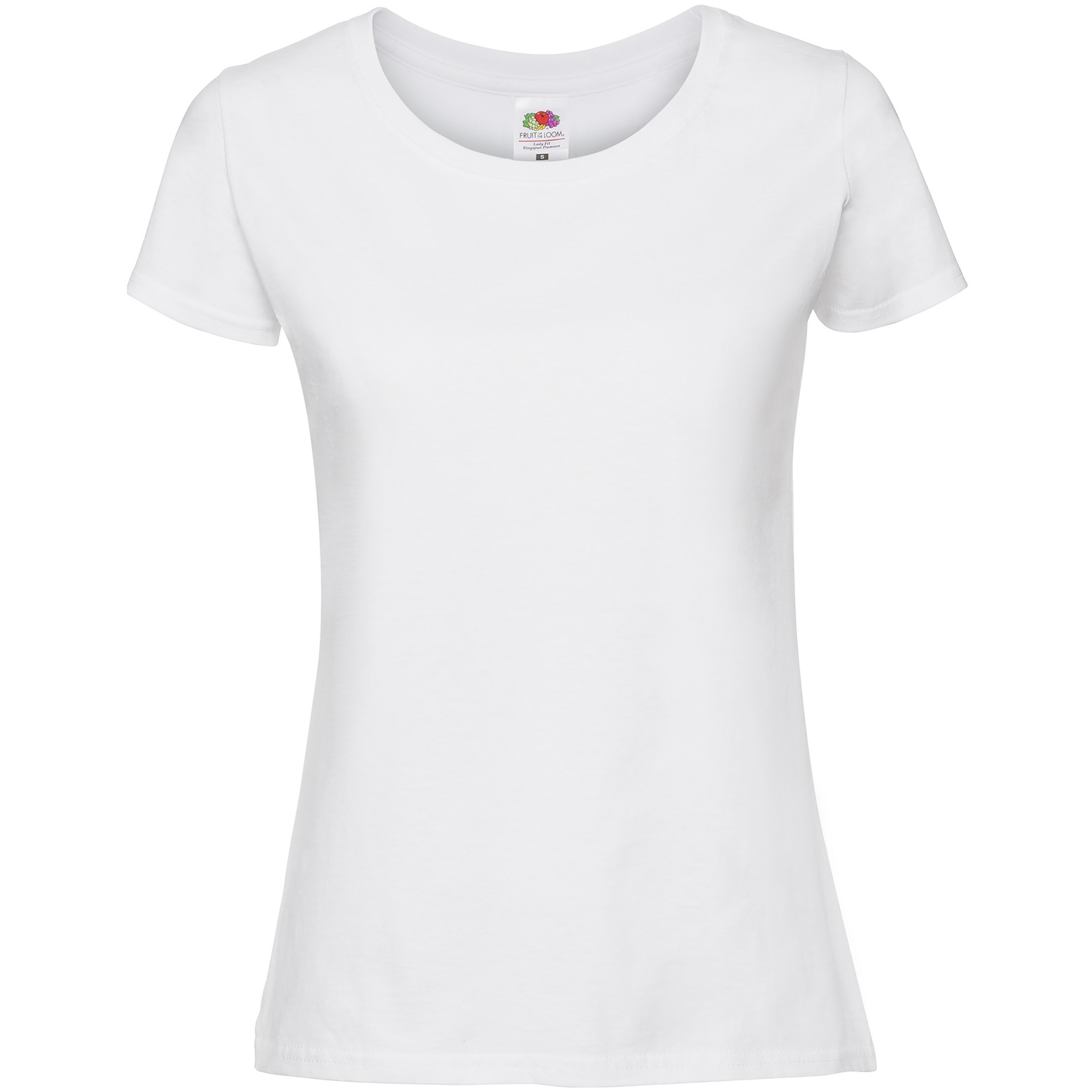 Camiseta De Ajuste Premium Fruit Of The Loom - blanco - 