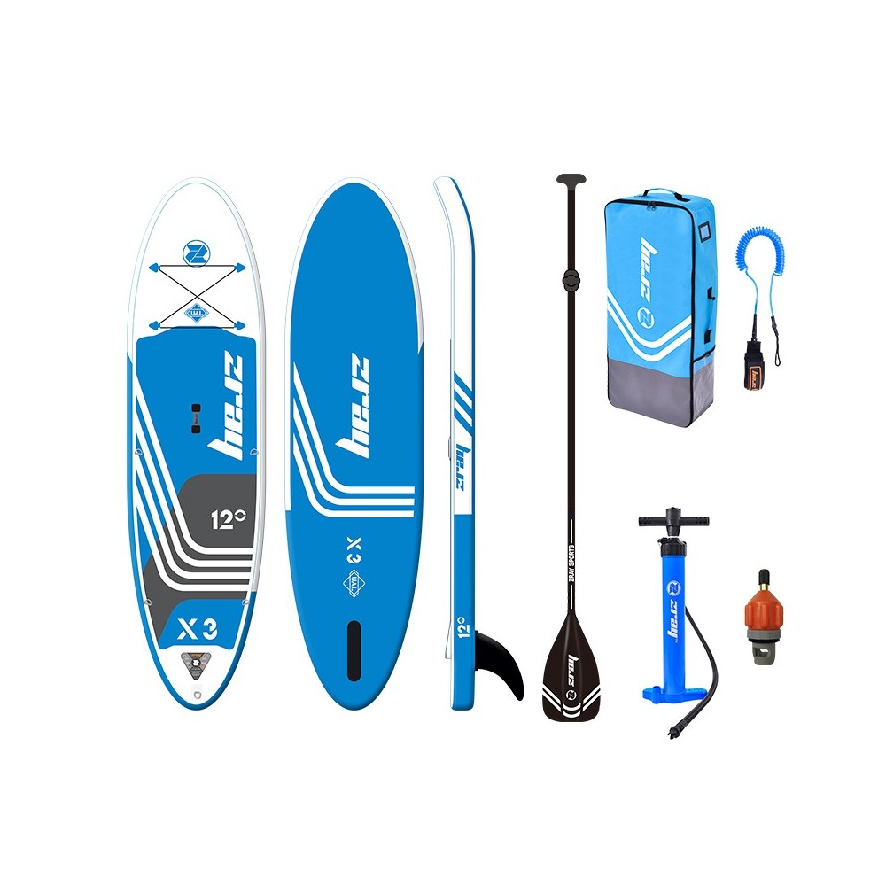 Tabla Paddle Surf Hinchable Zray X-rider X3 12'  Modelo 2023 - azul - 