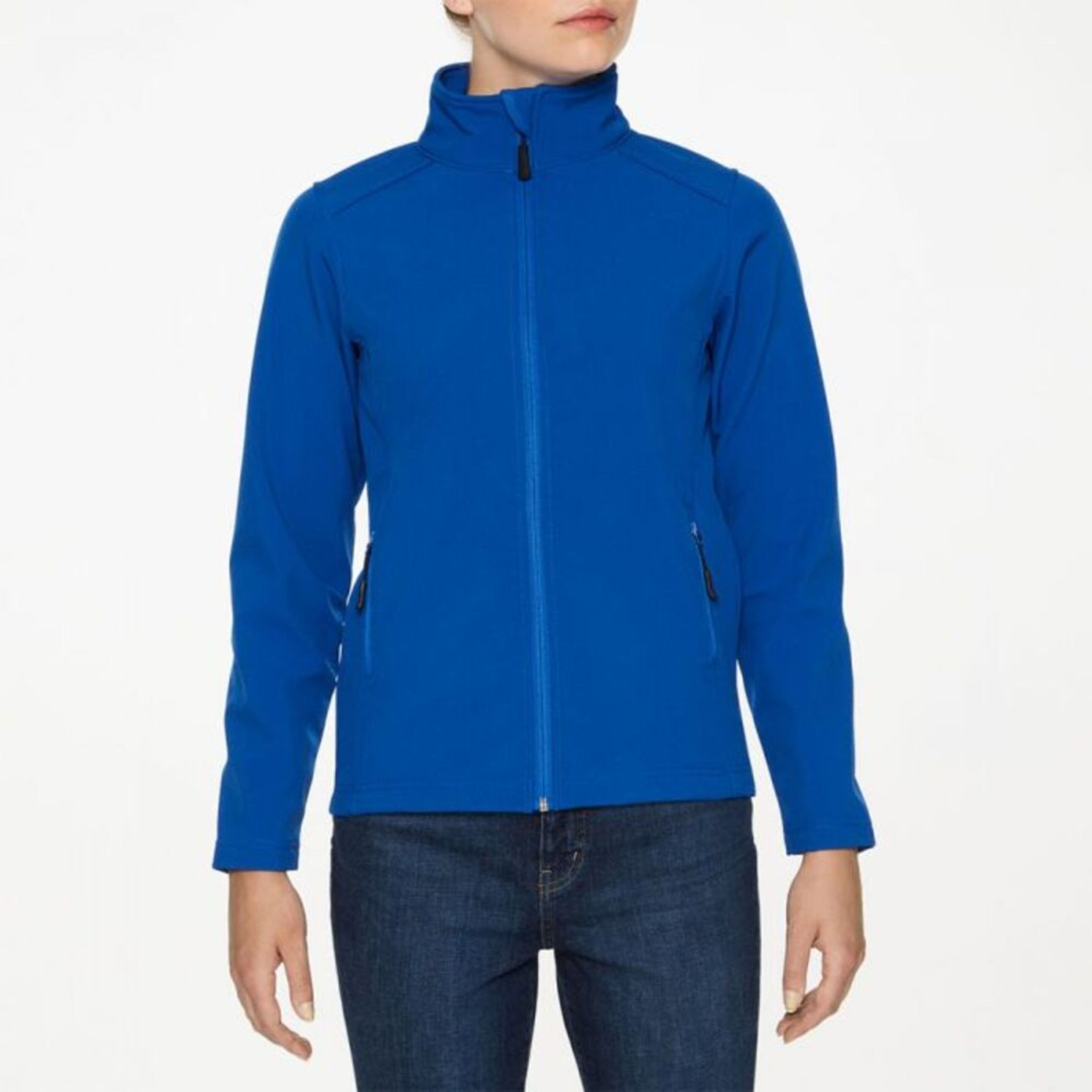 Chaqueta Soft Shell Hammer Para Chica Mujer Gildan (Azul)