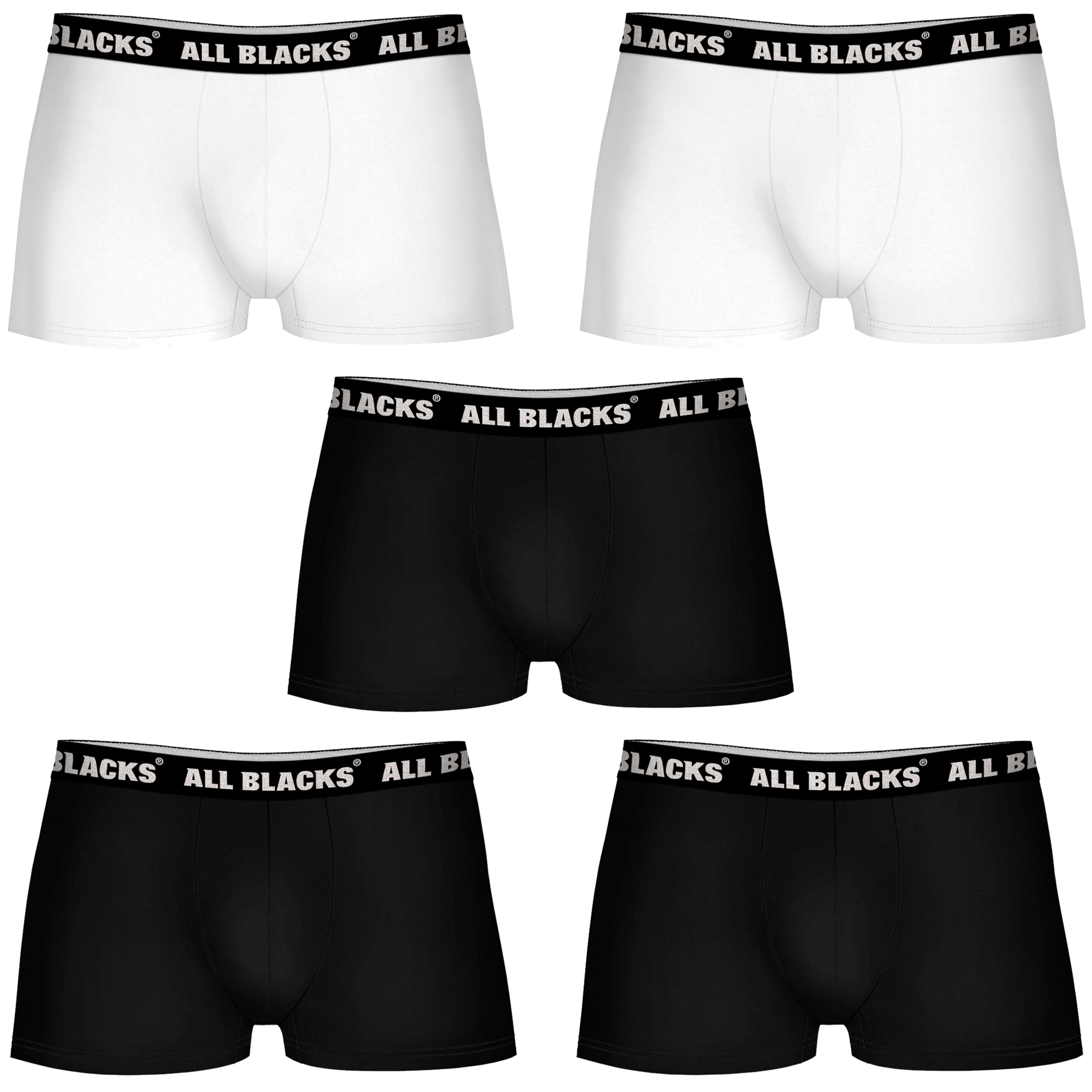 Calzoncillos Boxer All Blacks (Pack 5)