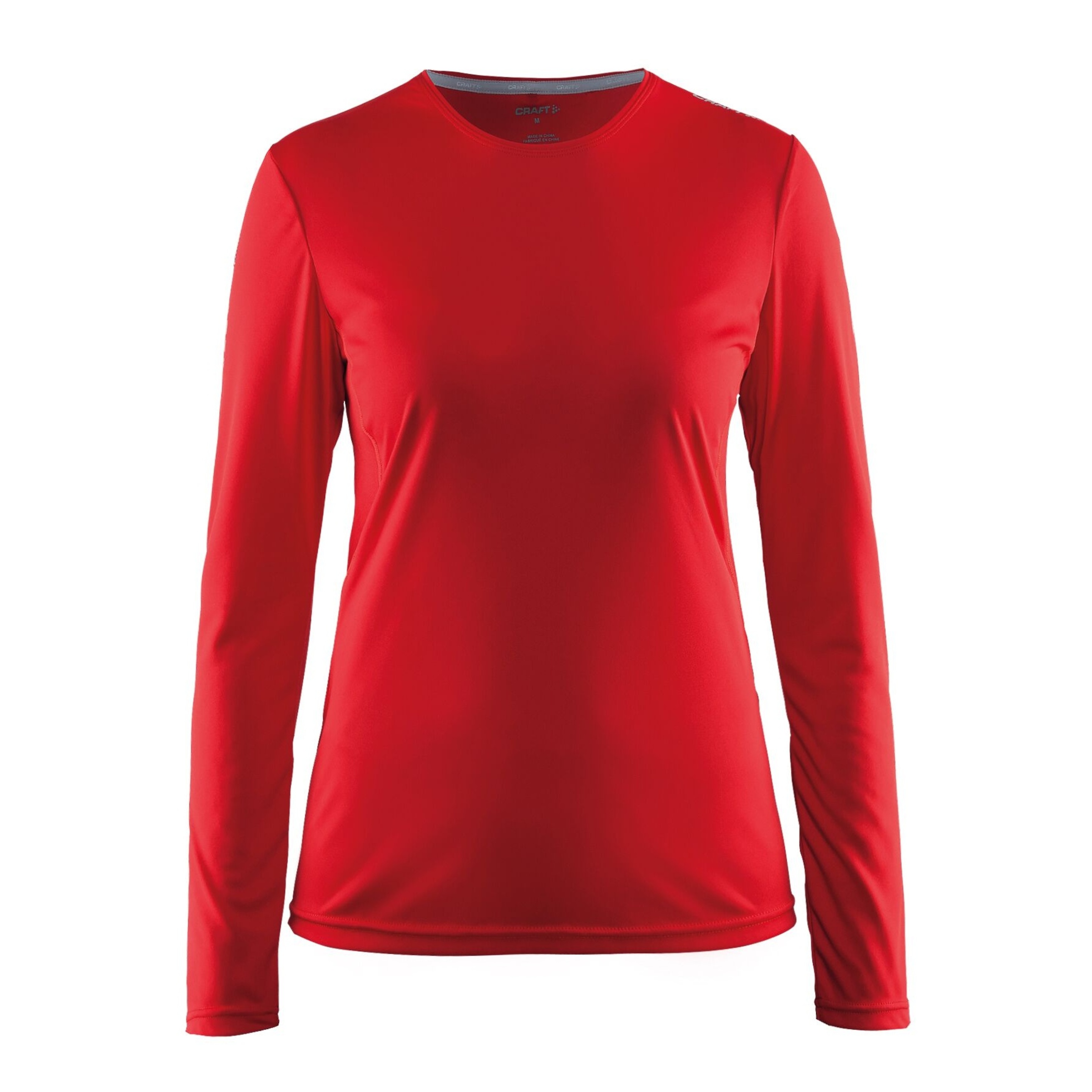 Craft - Camiseta Deportiva De Manga Larga Mind Para Mujer Señora (Rojo)