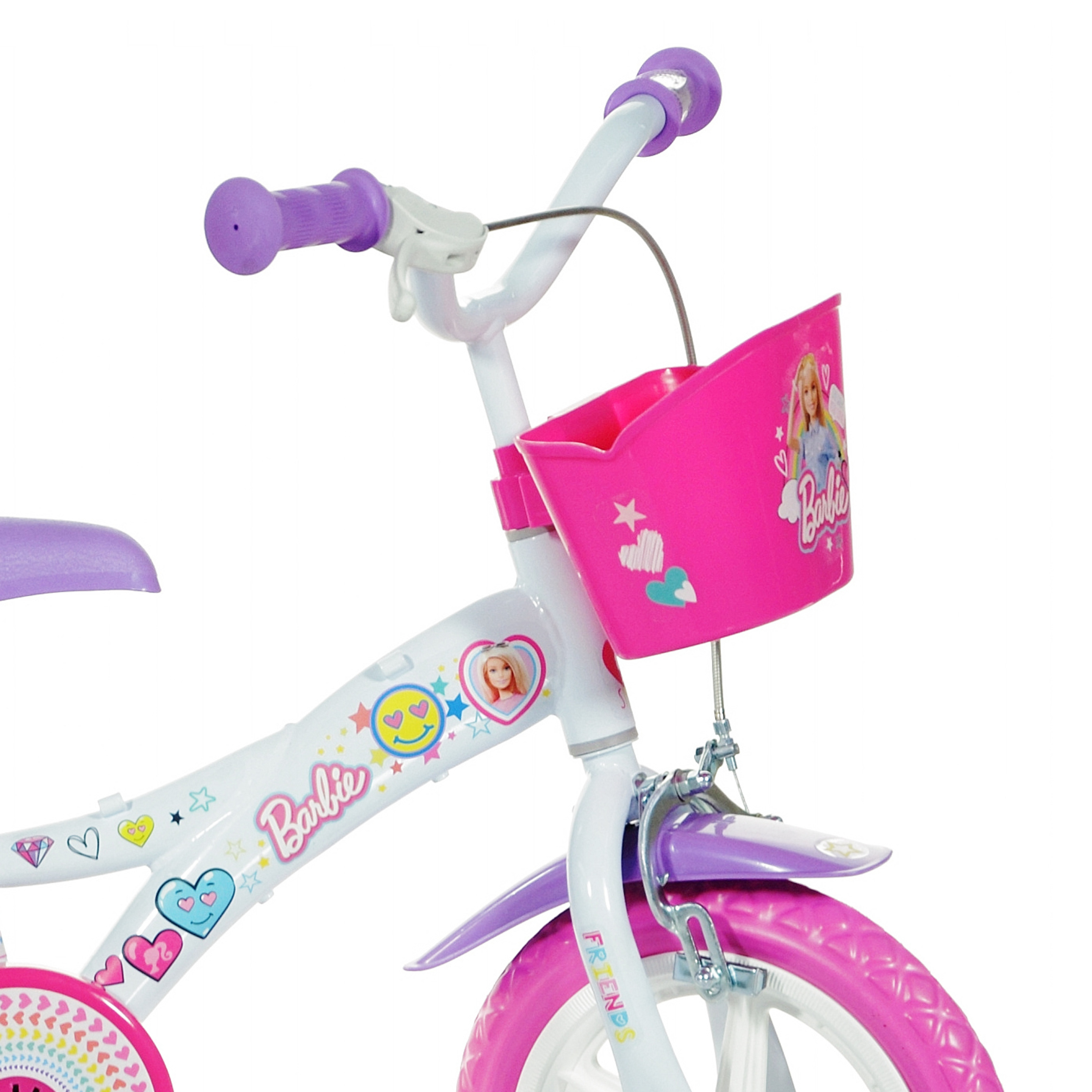Bicicleta Criança Barbie 12 Polegadas 3-5 Anos
