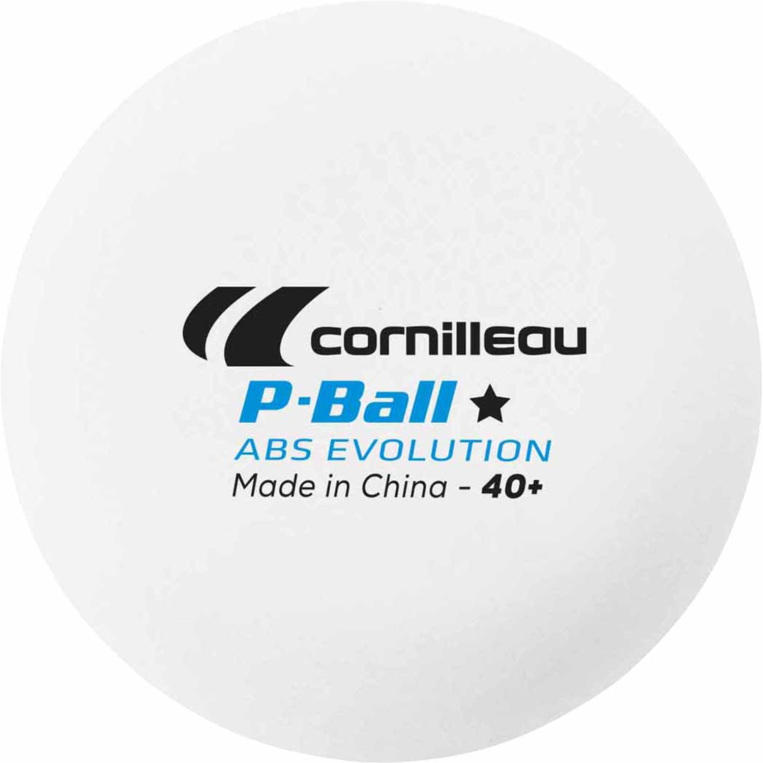 Paquete De 6 Pelotas De Tenis De Mesa Cornilleau Abs Evolution - blanco-multicolor - 