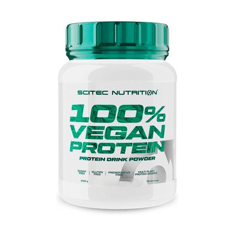100% Vegan Protein 1 Kg Bolacha - Pêra | Sport Zone MKP
