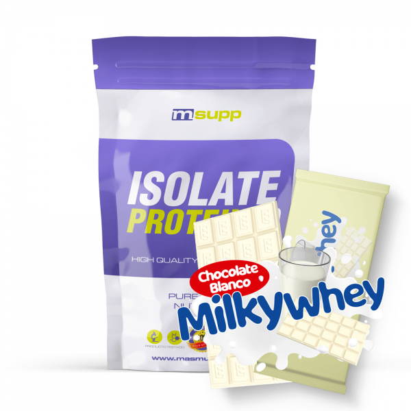 Isolate 90 Cfm - 1kg De Mm Supplements Sabor Chocolate Blanco Milky Whey -  - 