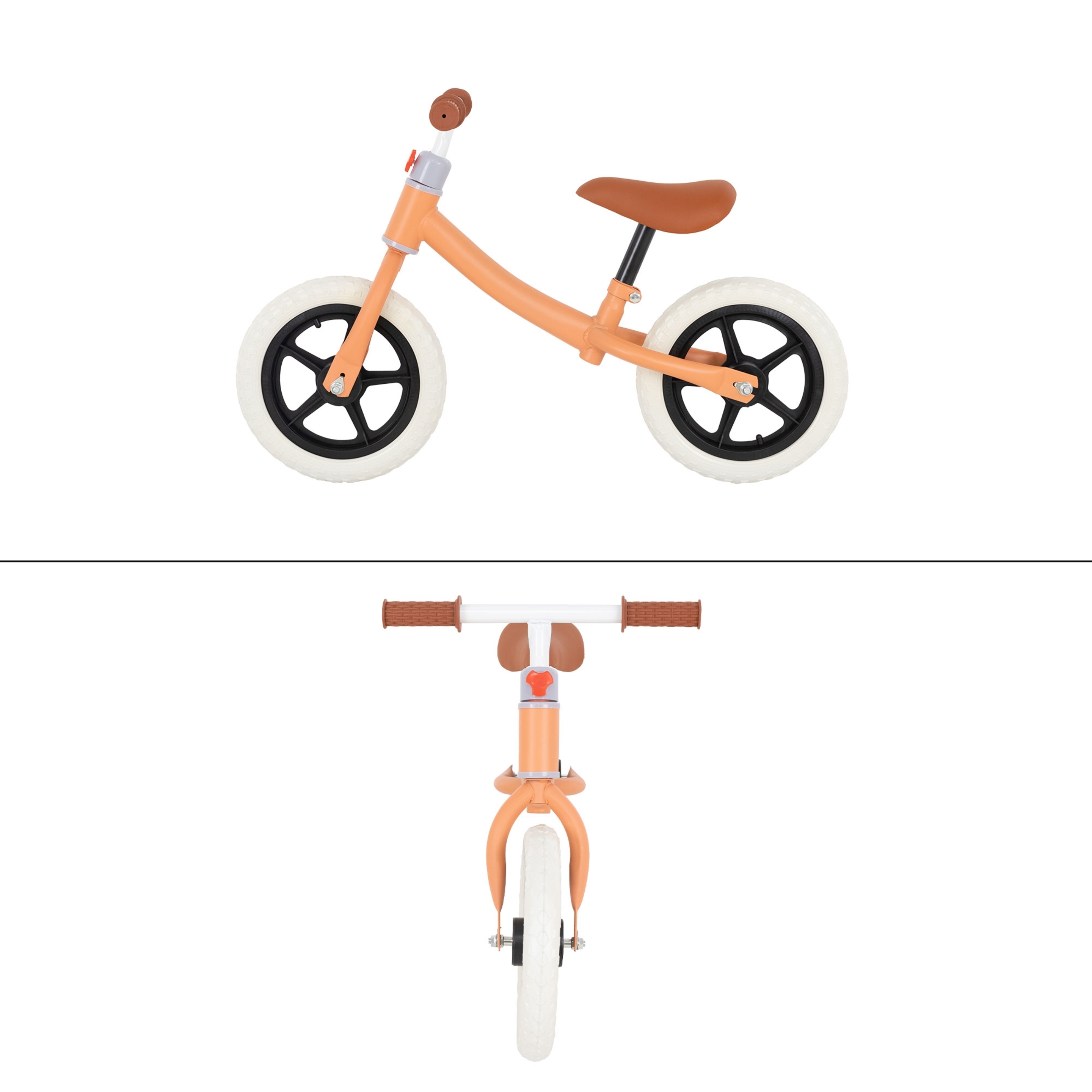 Bicicleta De Carreras Sin Pedales A Partir De 2 Años - Naranja - Bicicleta Para Correr Para Niños  MKP
