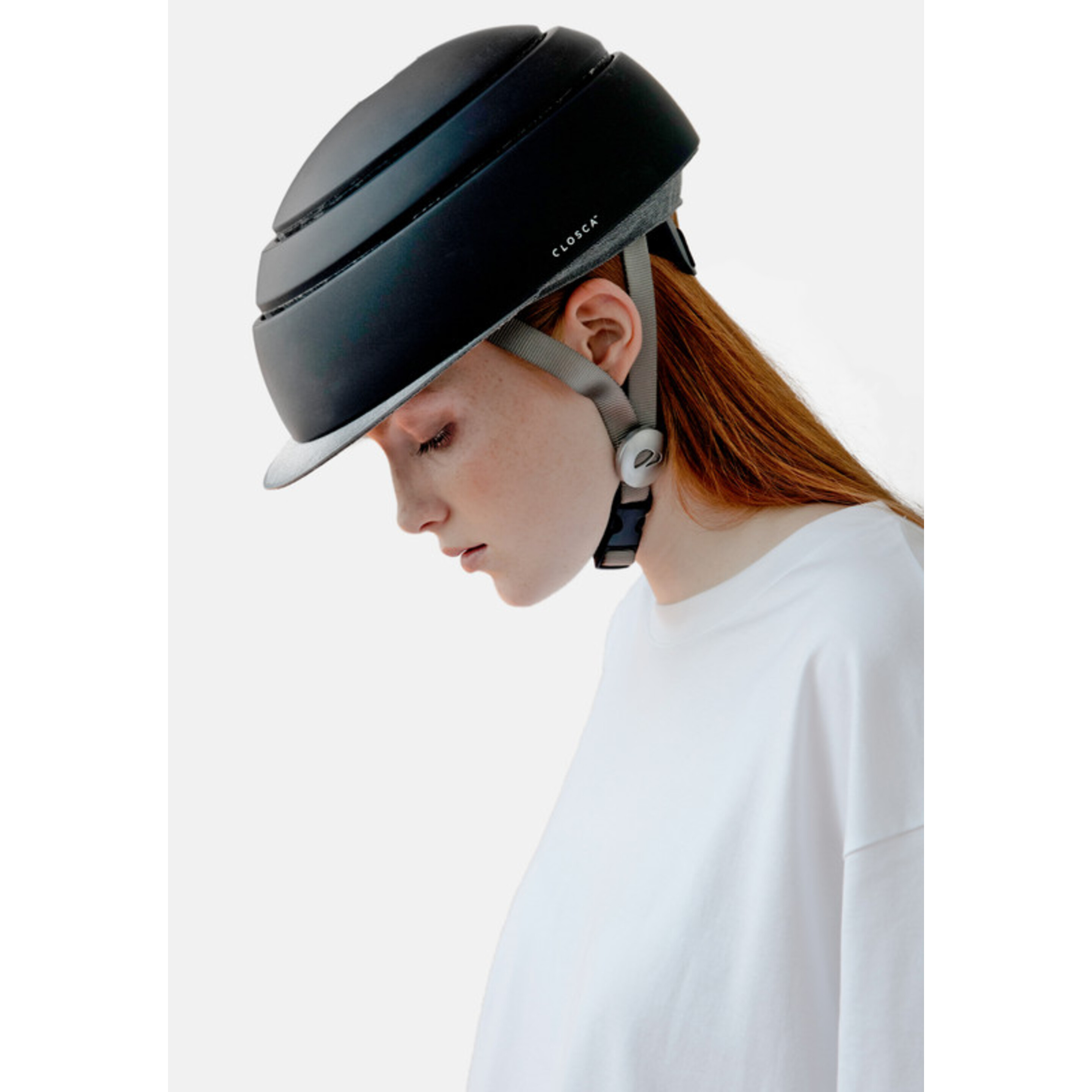 Capacete De Ciclismo Adulto, Dobrável (Classic Helmet) Branco