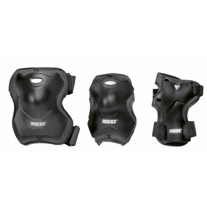 Roces Super Skate Pads 3-pack - negro - 