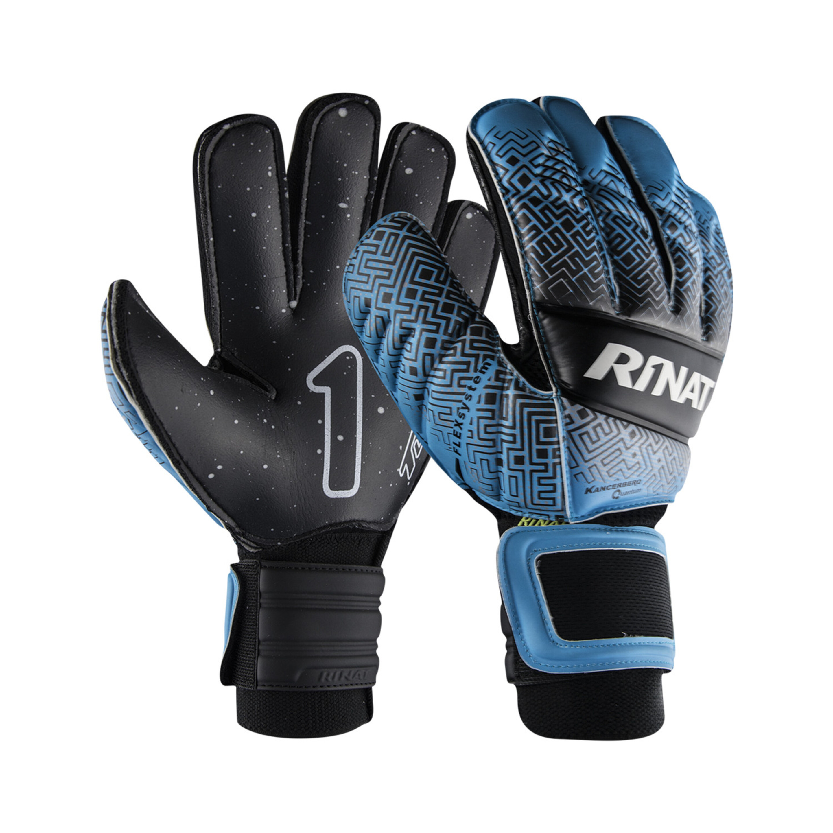 Guante De Portero Rinat Kancerbero Quantum Turf Azul/ Negro