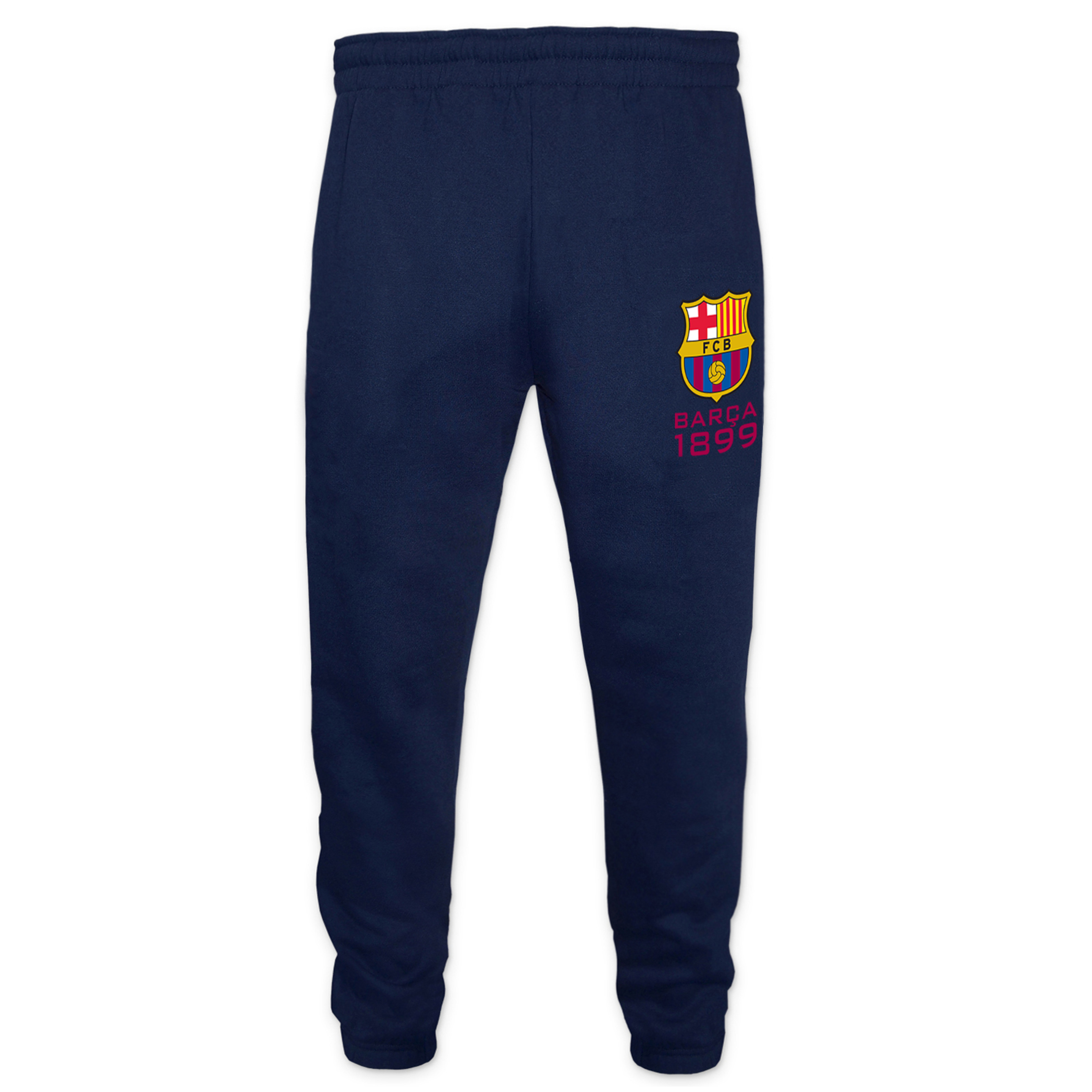 Fc Barcelona - Pantalón De Fitness Ajustados  Con Forro Polar