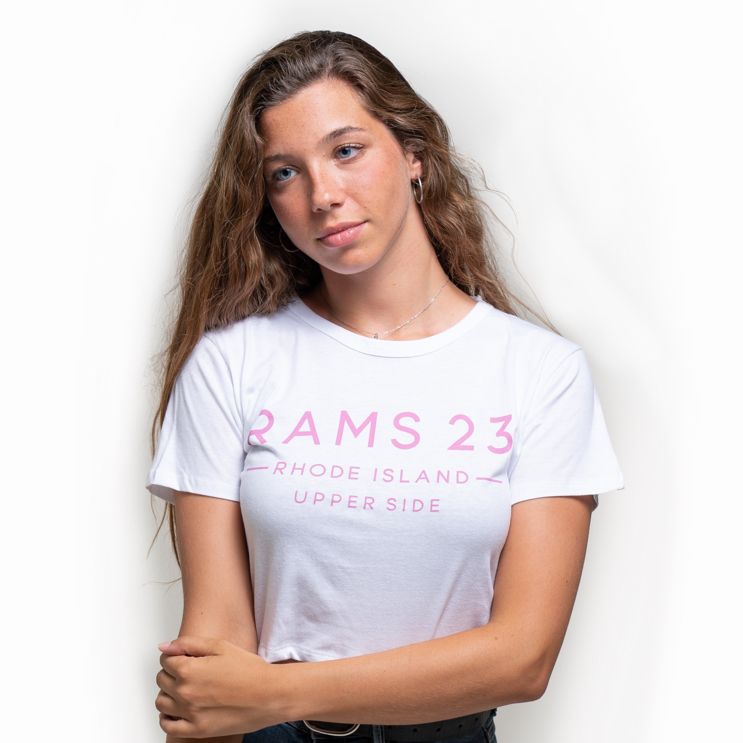 Camiseta Estampado Rhode Island Rams 23