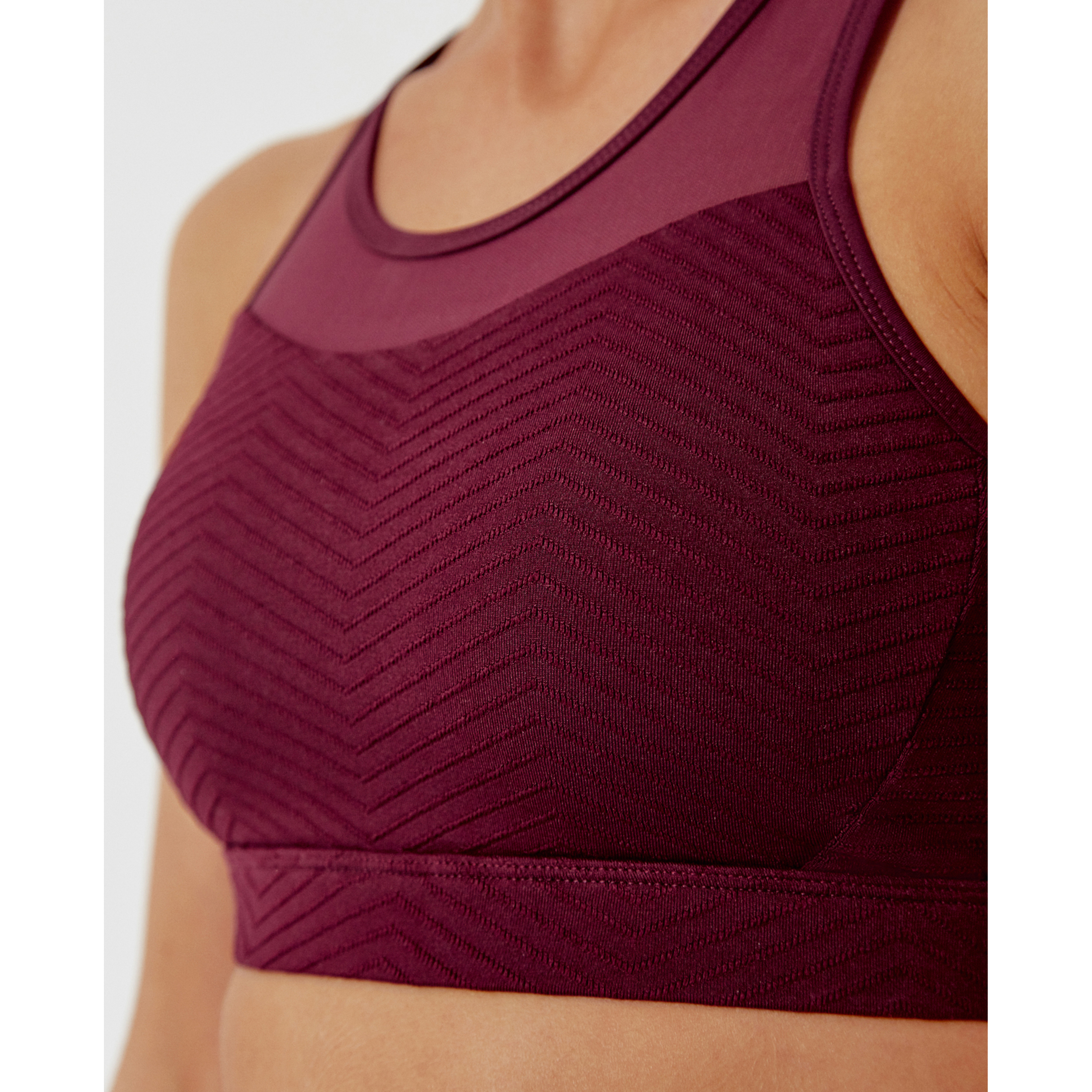 Top Asper - Burgundy