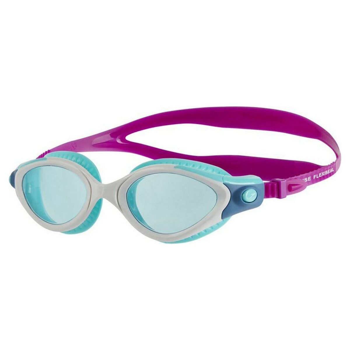 Óculos De Natação Speedo Futura Biofuse Flexiseal Fúcsia Adultos - rosa - 