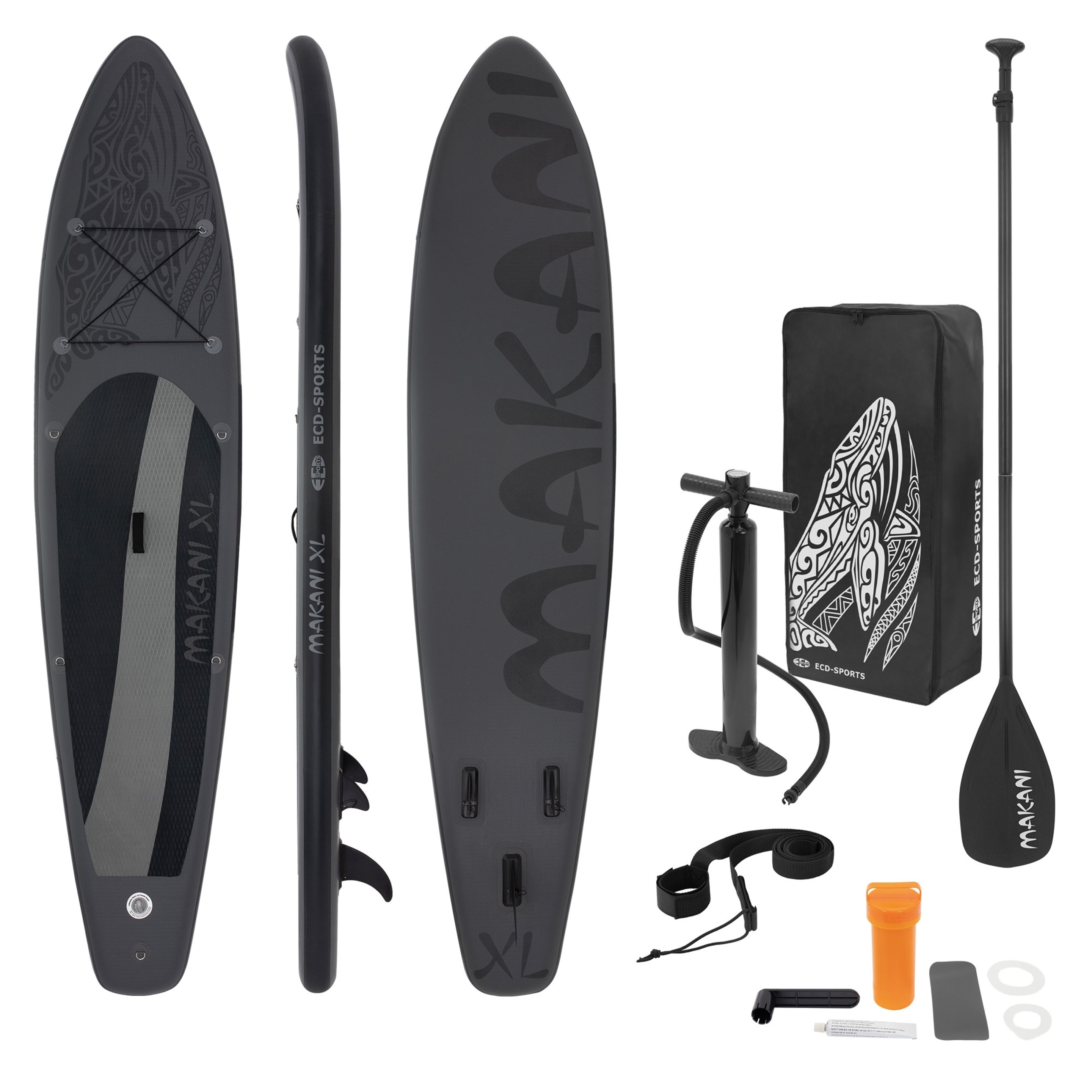 Tabla De Stand Up Paddle Inflable Makani Xl 380x80x15 Cm
