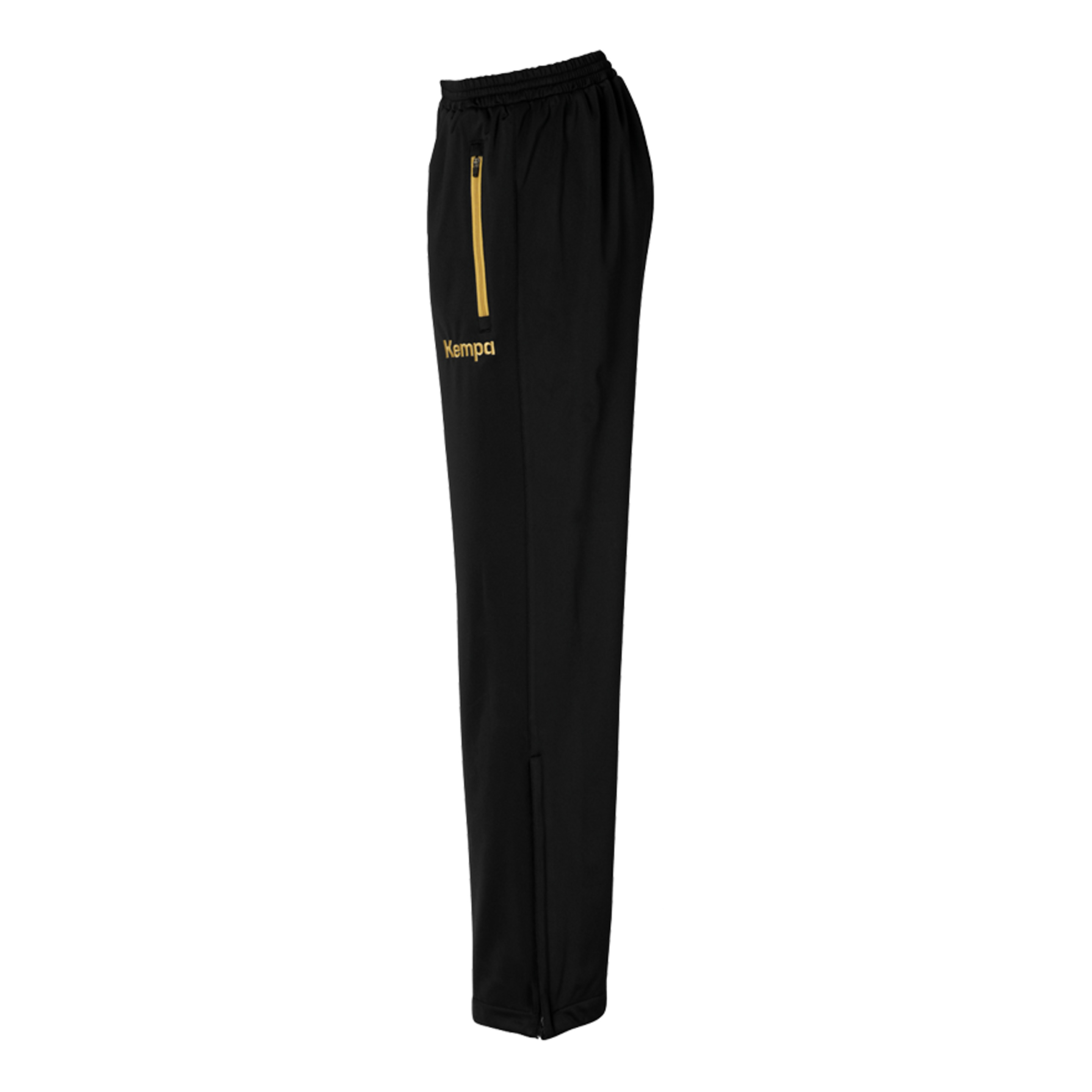 Curve Pantalón Classic De Mujer Negro/dorado Kempa - negro - Curve Pantalón Classic De Mujer Negro/dorado Kempa  MKP