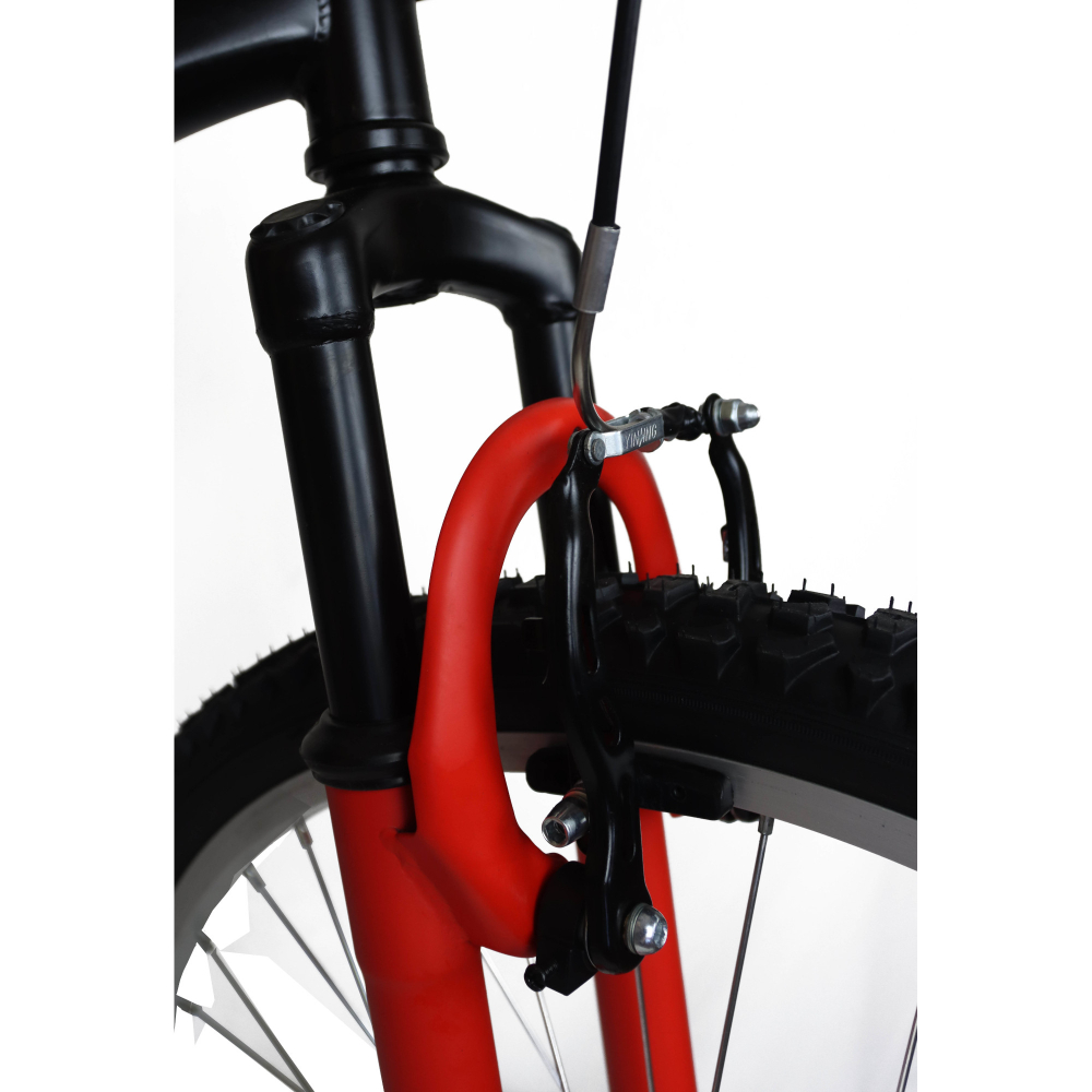 Umit Mountain Bike 26" Roda Xr-260 Preto-vermelho 7 Velocidades | Sport Zone MKP