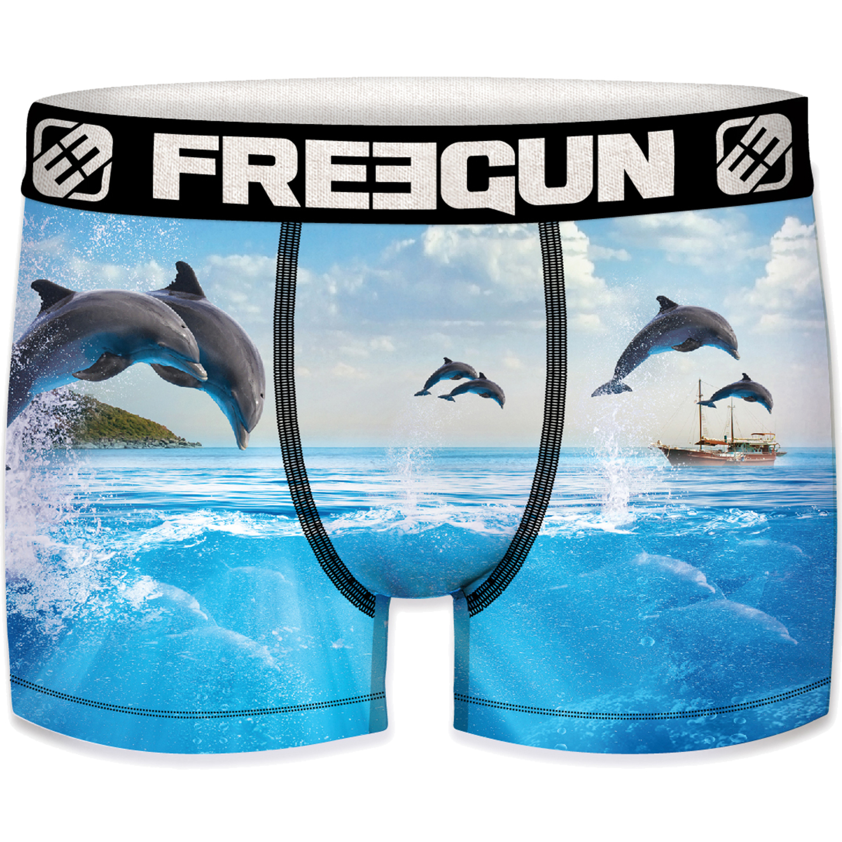 Calzoncillo Delfines Freegun - multicolor - 