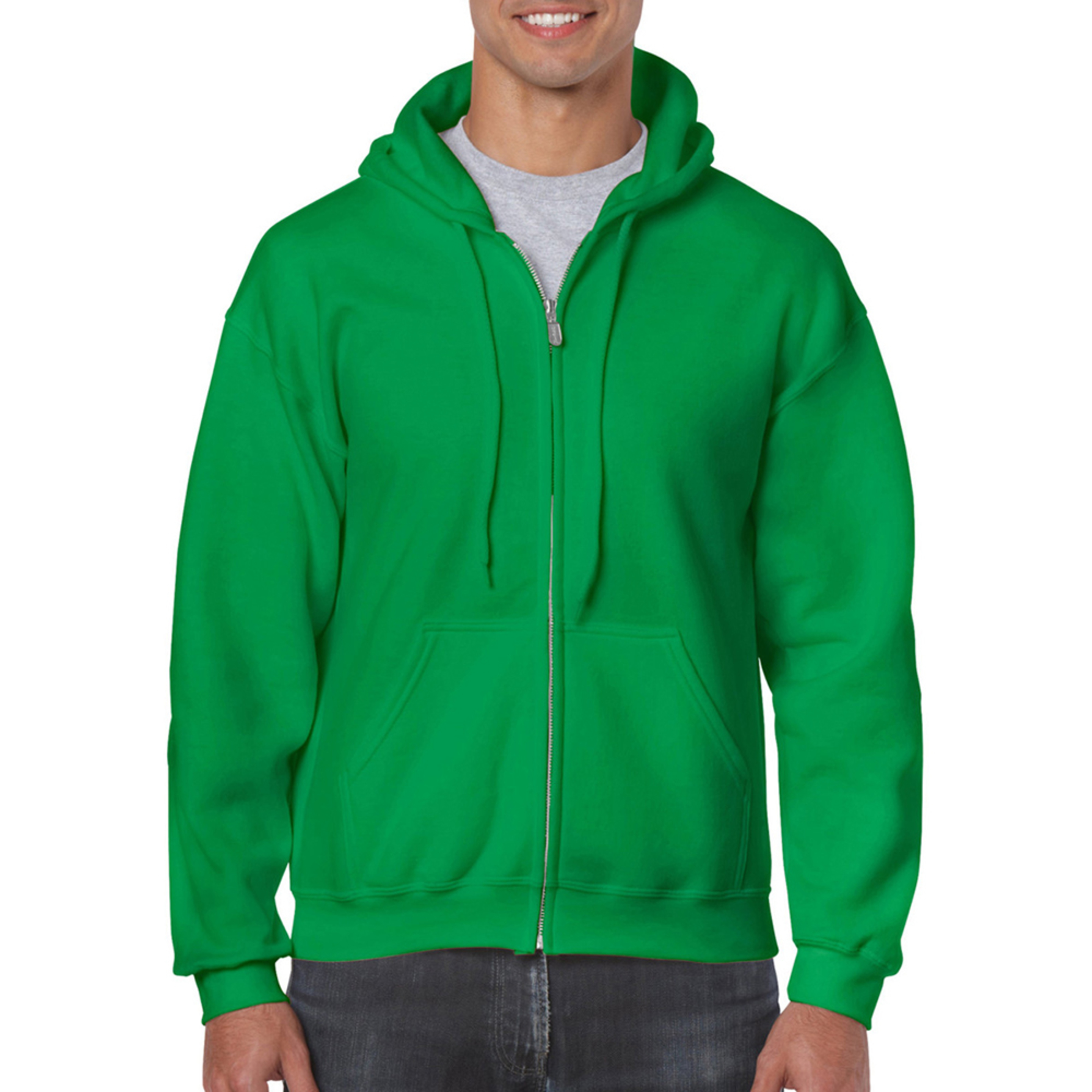 Sudadera Con Cremallera Y Capucha Modelo Blend Unisex Hombre Mujer  Deporte/gimnasio Gildan