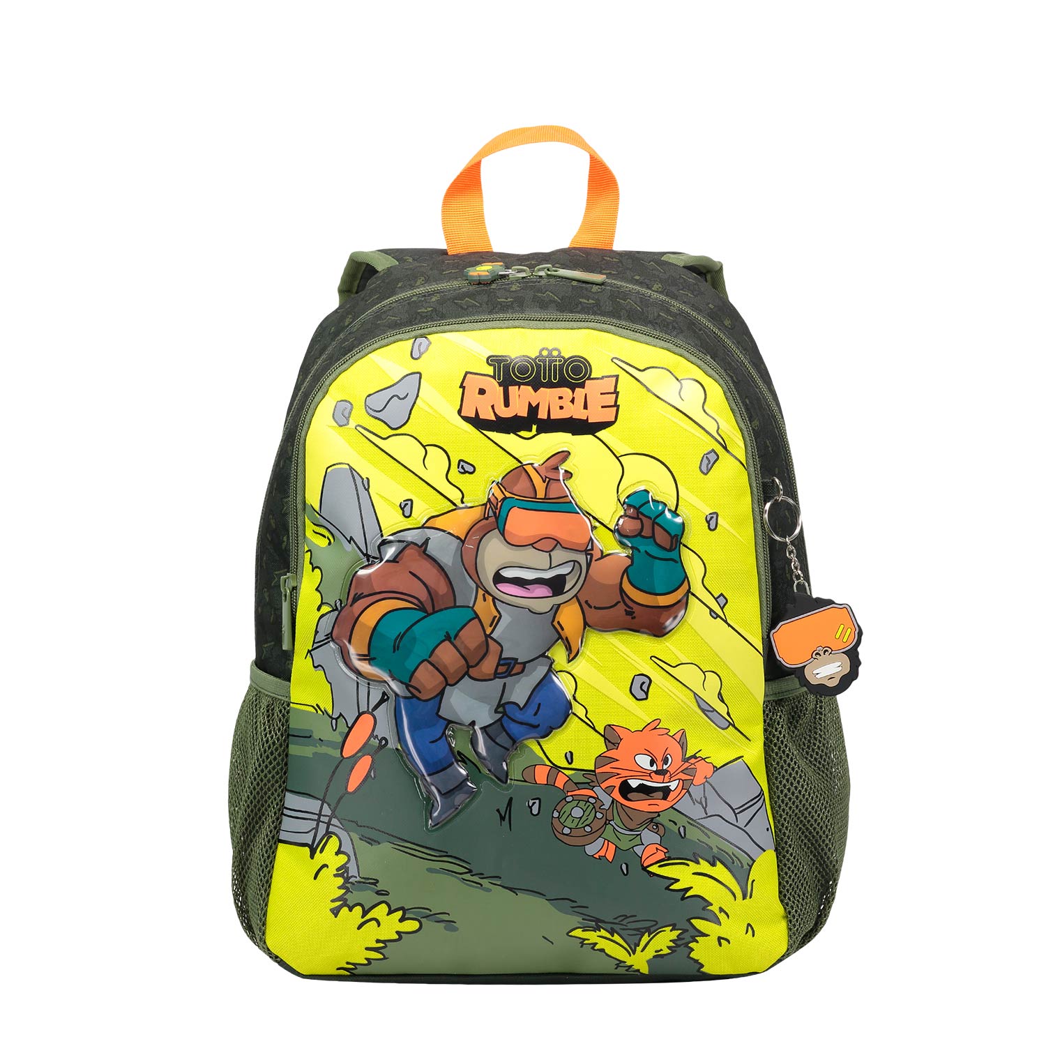 Mochila Totto  Brawlmaster Escolar Mediana De Cartoons