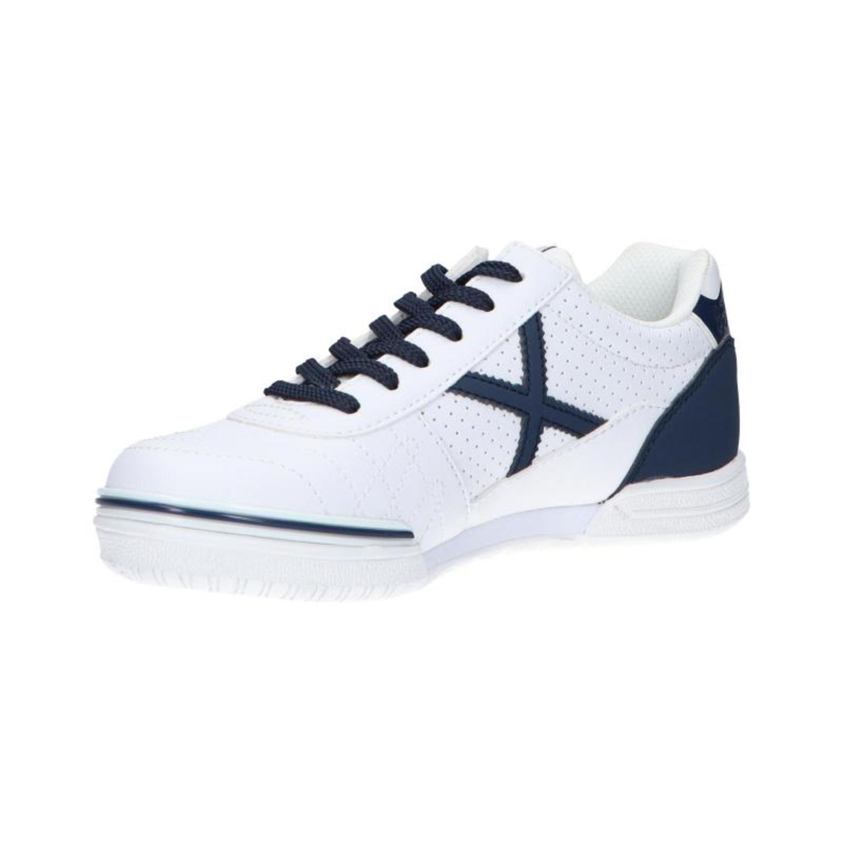 Zapatillas Munich G3 Kid Exclusiva G5 1519271 Blanco/azul.