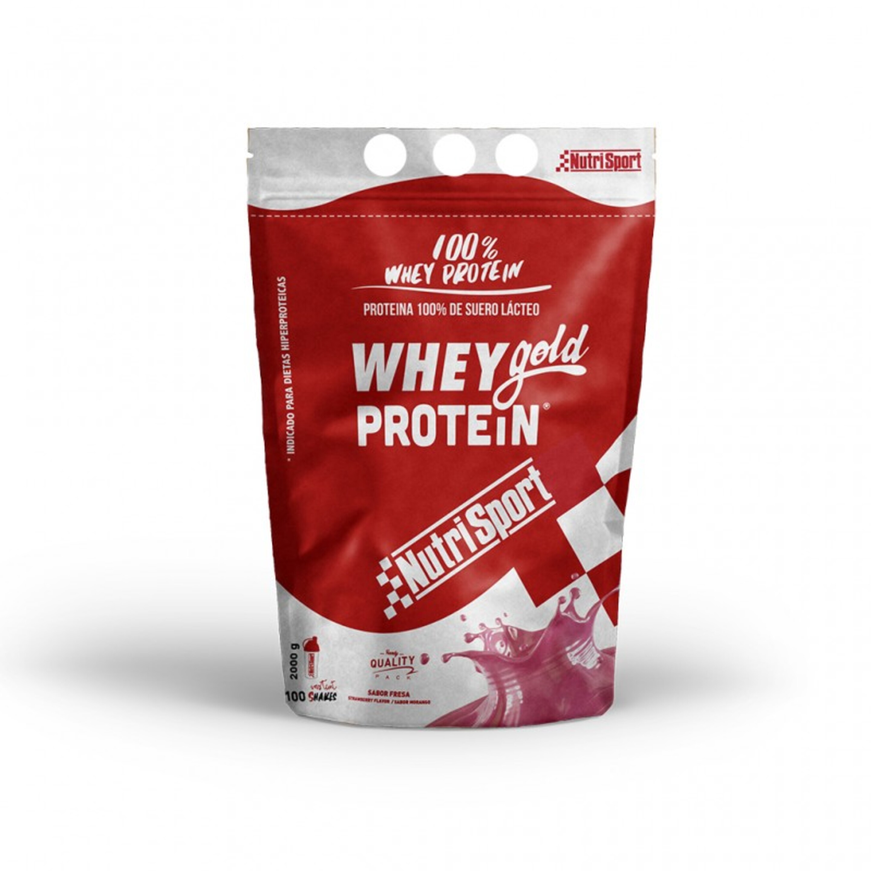 Whey Gold Protein 500g - Fresa  MKP