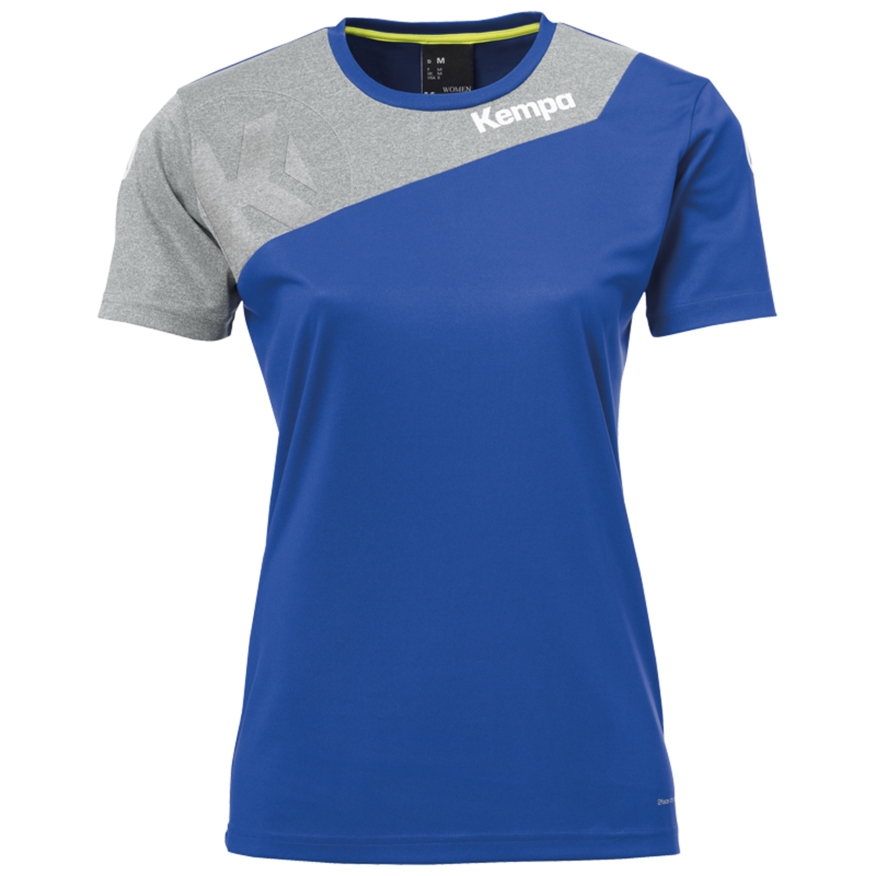 Core 2.0 Shirt Women Azul Royal/gris Oscuro Me Kempa