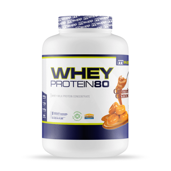 Whey Protein80 - 2 Kg De Mm Supplements Sabor Caramelo Cremoso -  - 
