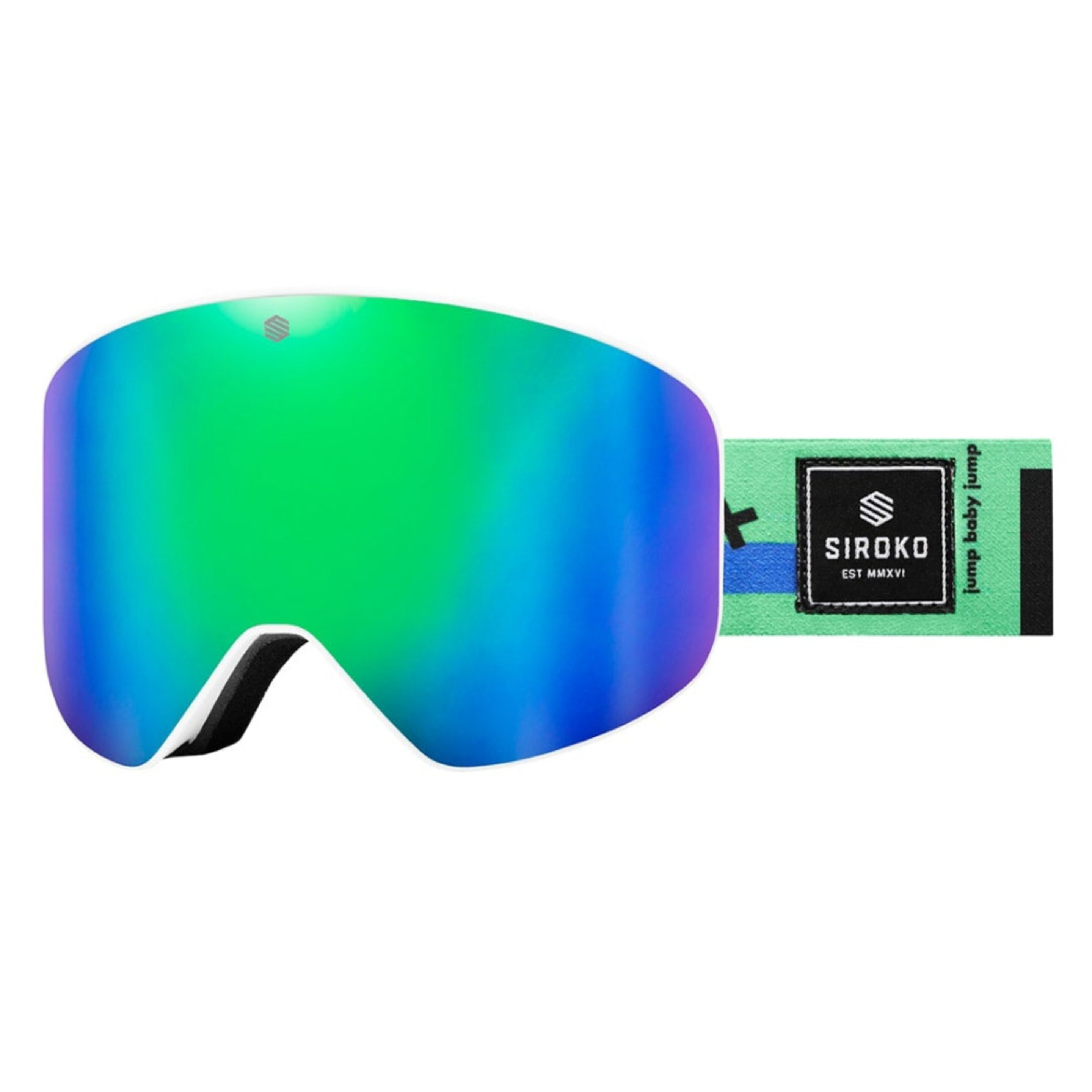 Gafas De Sol Para Esquí/snow Siroko Gx Cypress - azul-verde - 