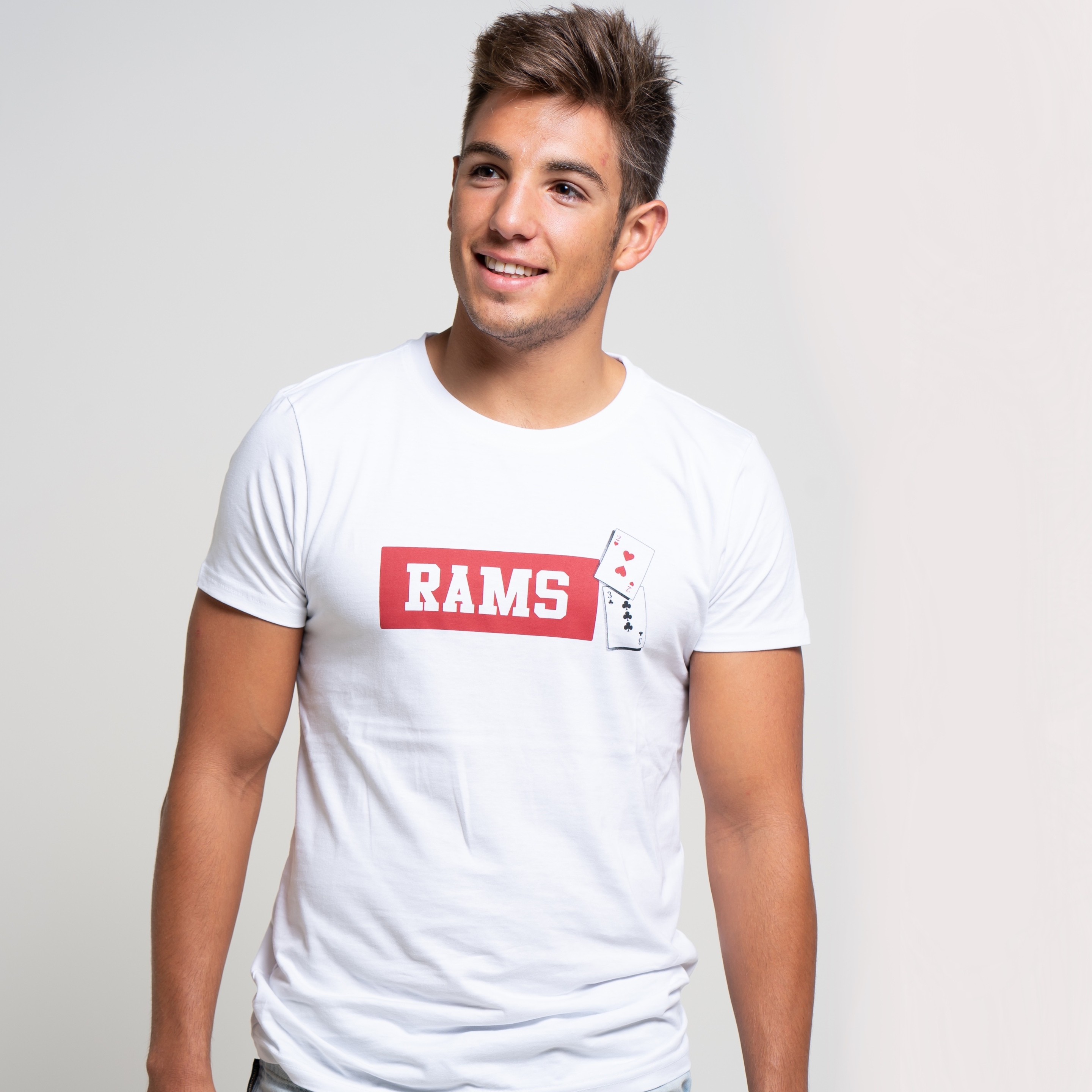 Camiseta Rams 23 Love&luck - blanco - 