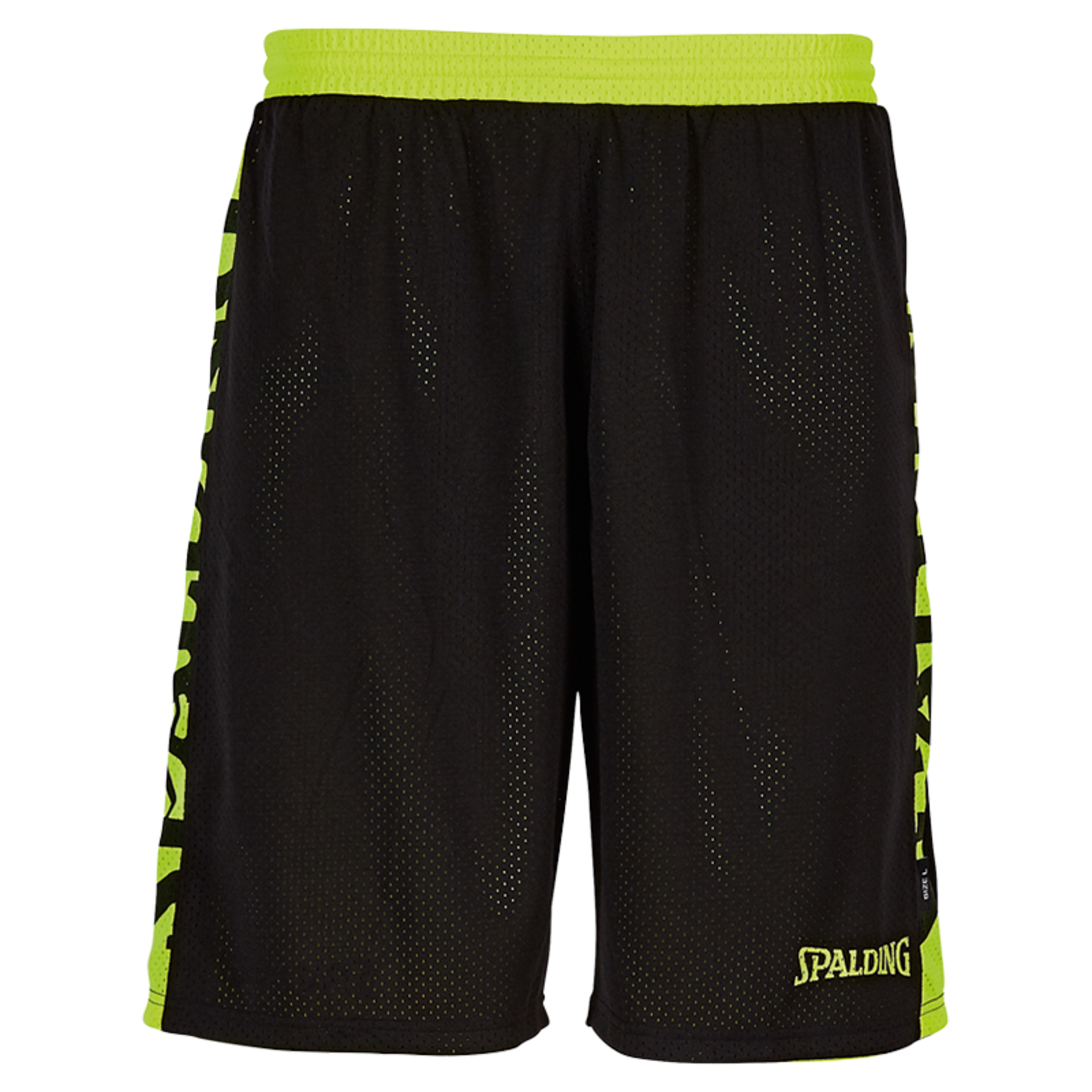 Essential Reversible Shorts Spalding - negro-amarillo - 