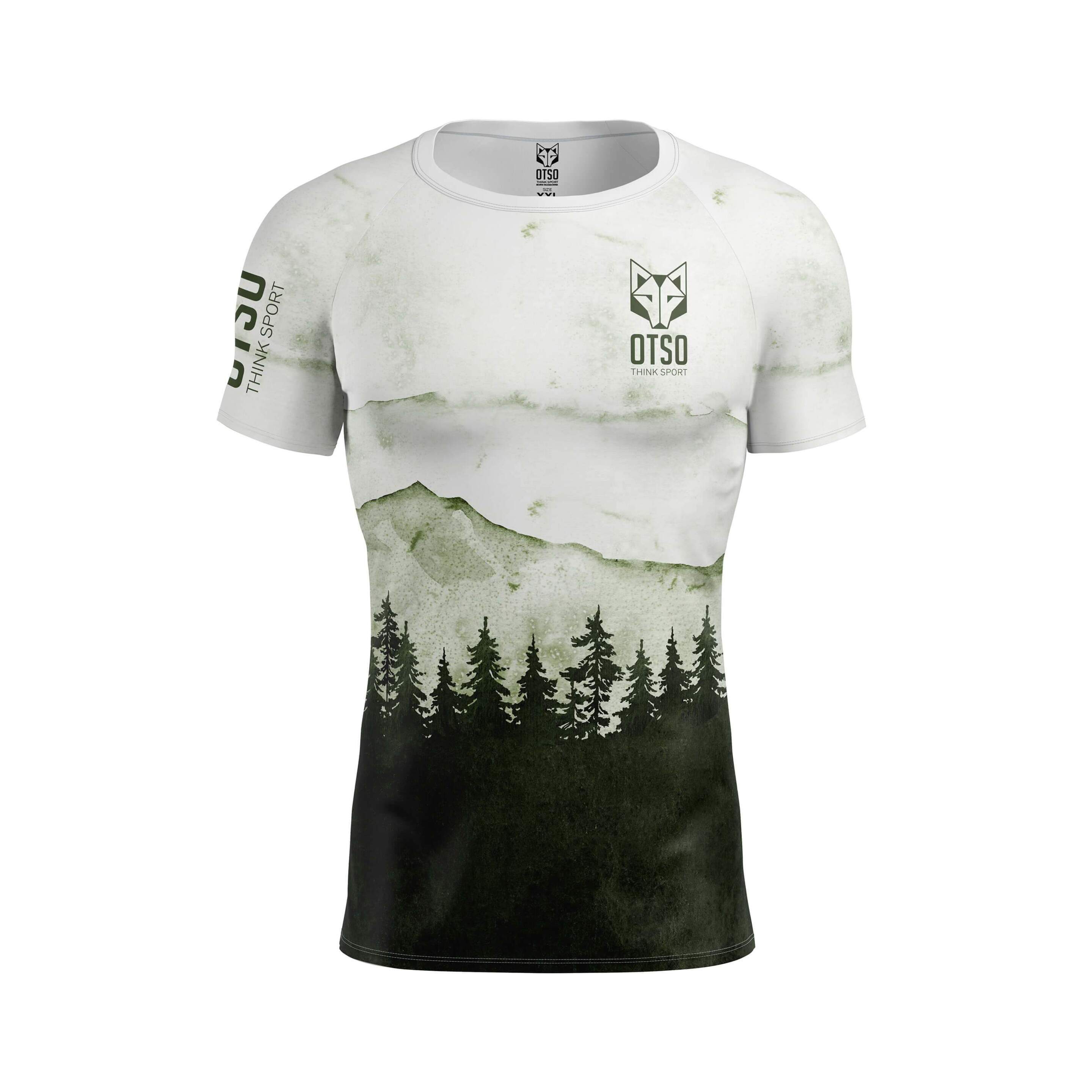 Camiseta Manga Corta Green Forest