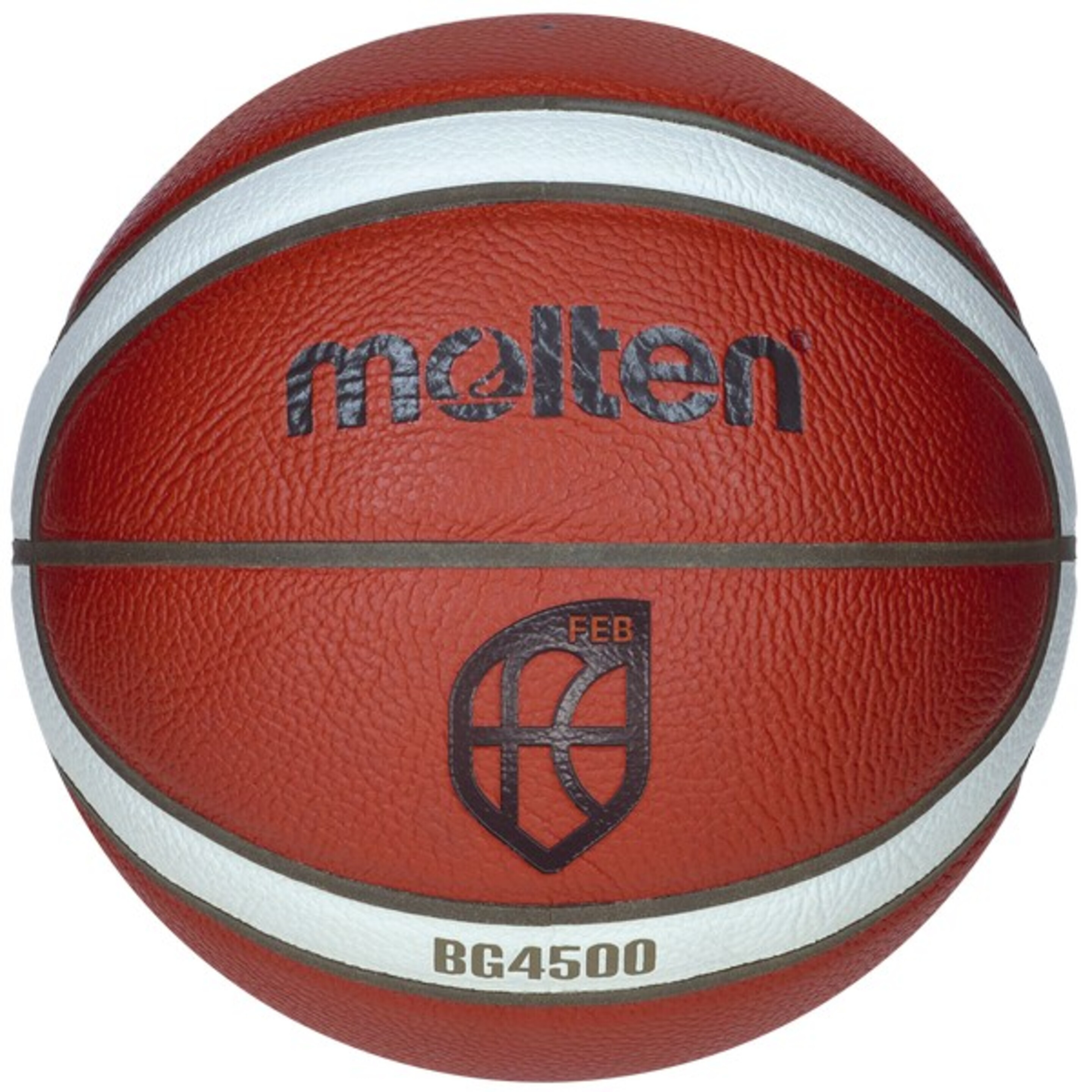 Balón De Baloncesto Molten B7g4500 Cuero Sintético - naranja - 