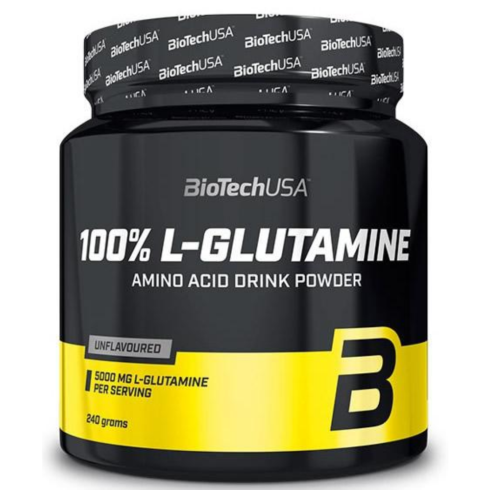 100% L - Glutamine 500 Gr Biotech Usa