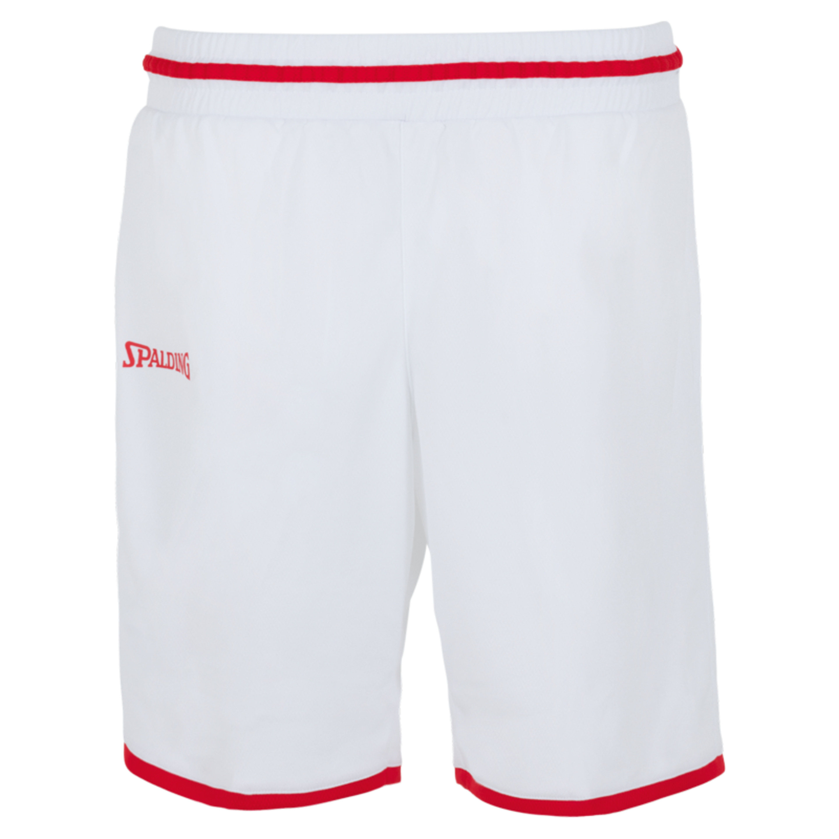 Move Shorts Women Blanco/rojo Spalding - blanco_rojo - Pantalón Corto De Baloncesto Move Shorts Women  MKP