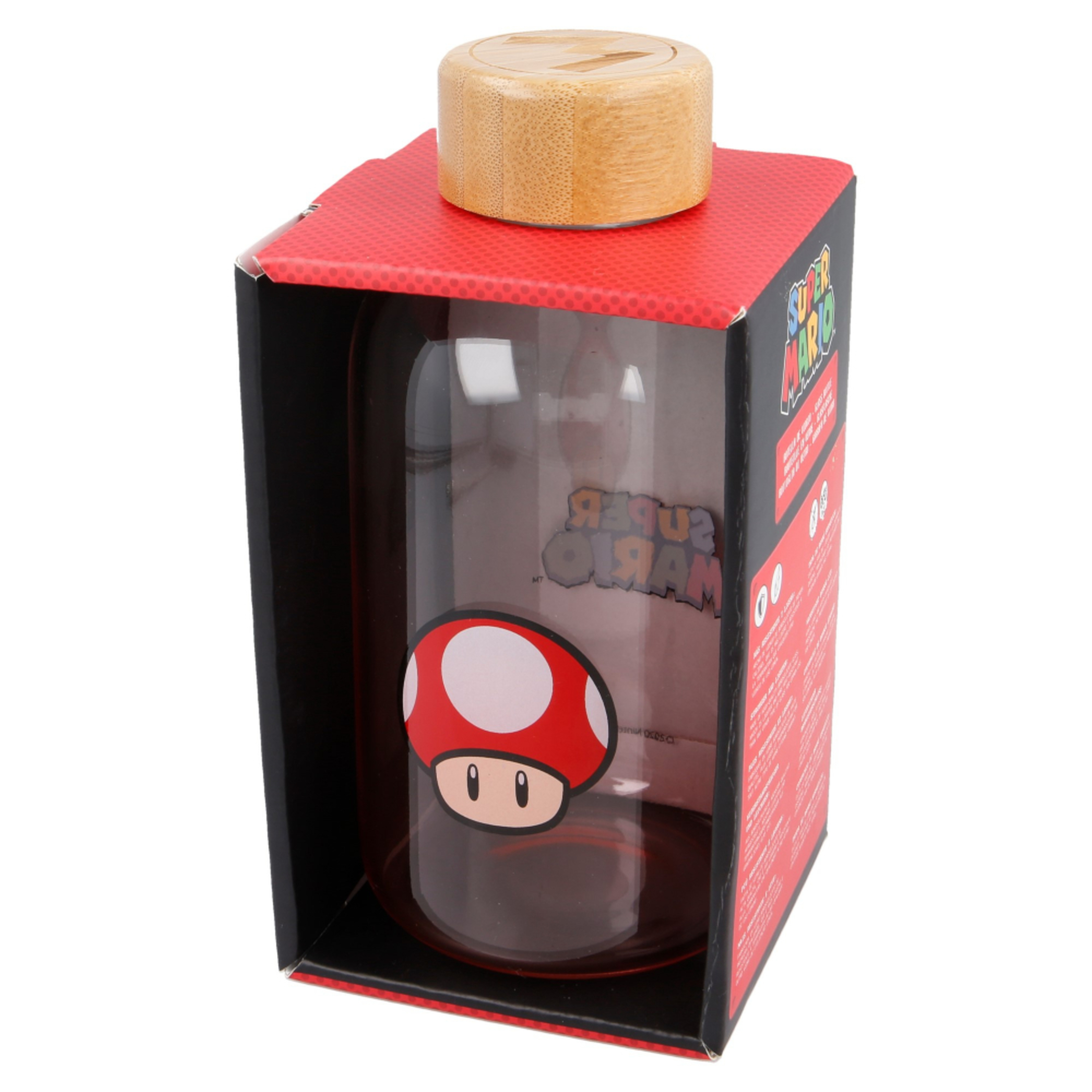 Botella Super Mario Bros 63645 - transparente - 