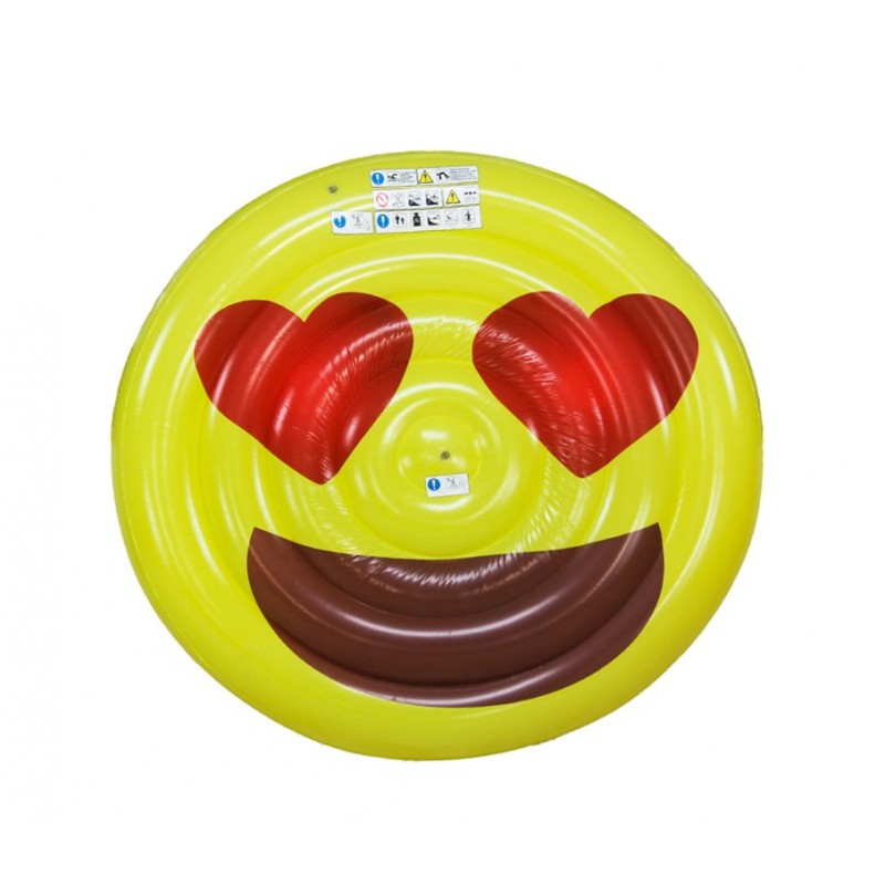 Emoji Hinchable Acuático Superflotadores - amarillo - 