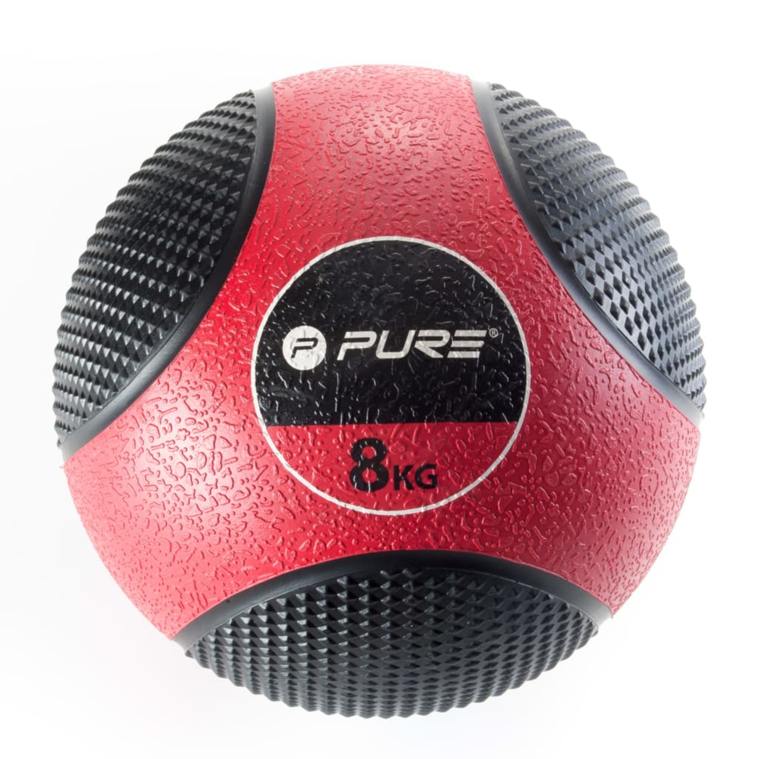 Pure2improve Balón Medicinal 8 Kg Rojo