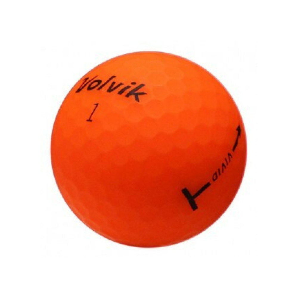 Pelotas Golf Volvik Vivid X12 - naranja - 