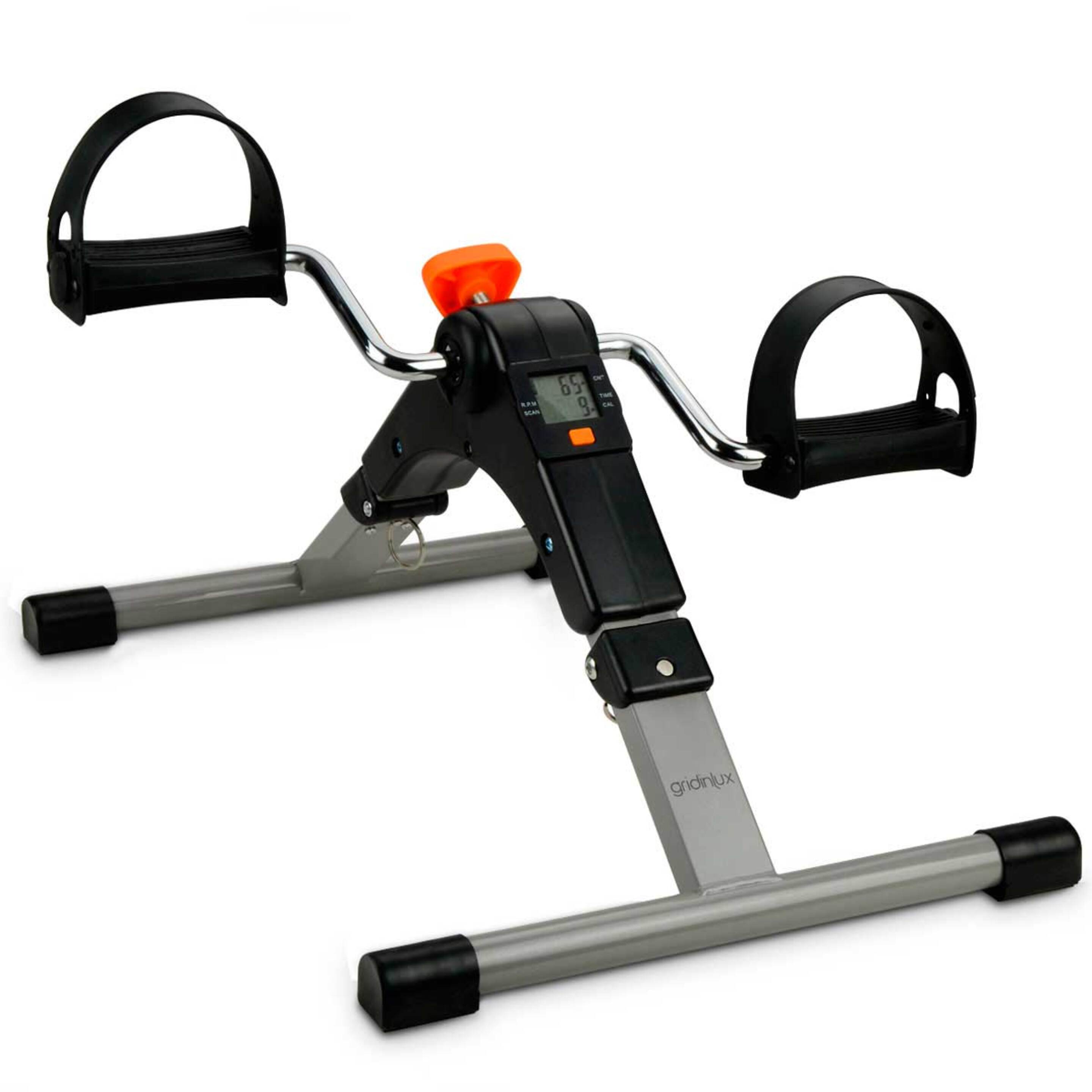Small Fit 500 Exercitador Manual Pedal Pernas Ginástica Passiva. Gridinlux - negro - 