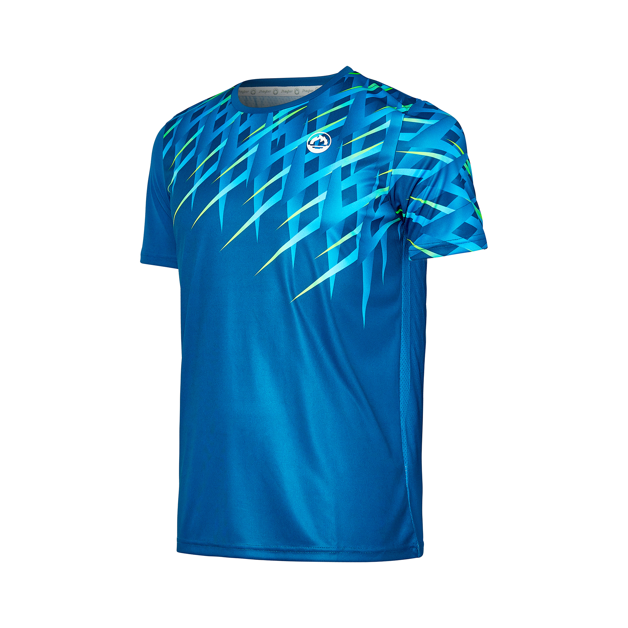 Camiseta Esportiva Masculina Grass Azul Marinho - azul-marino - 