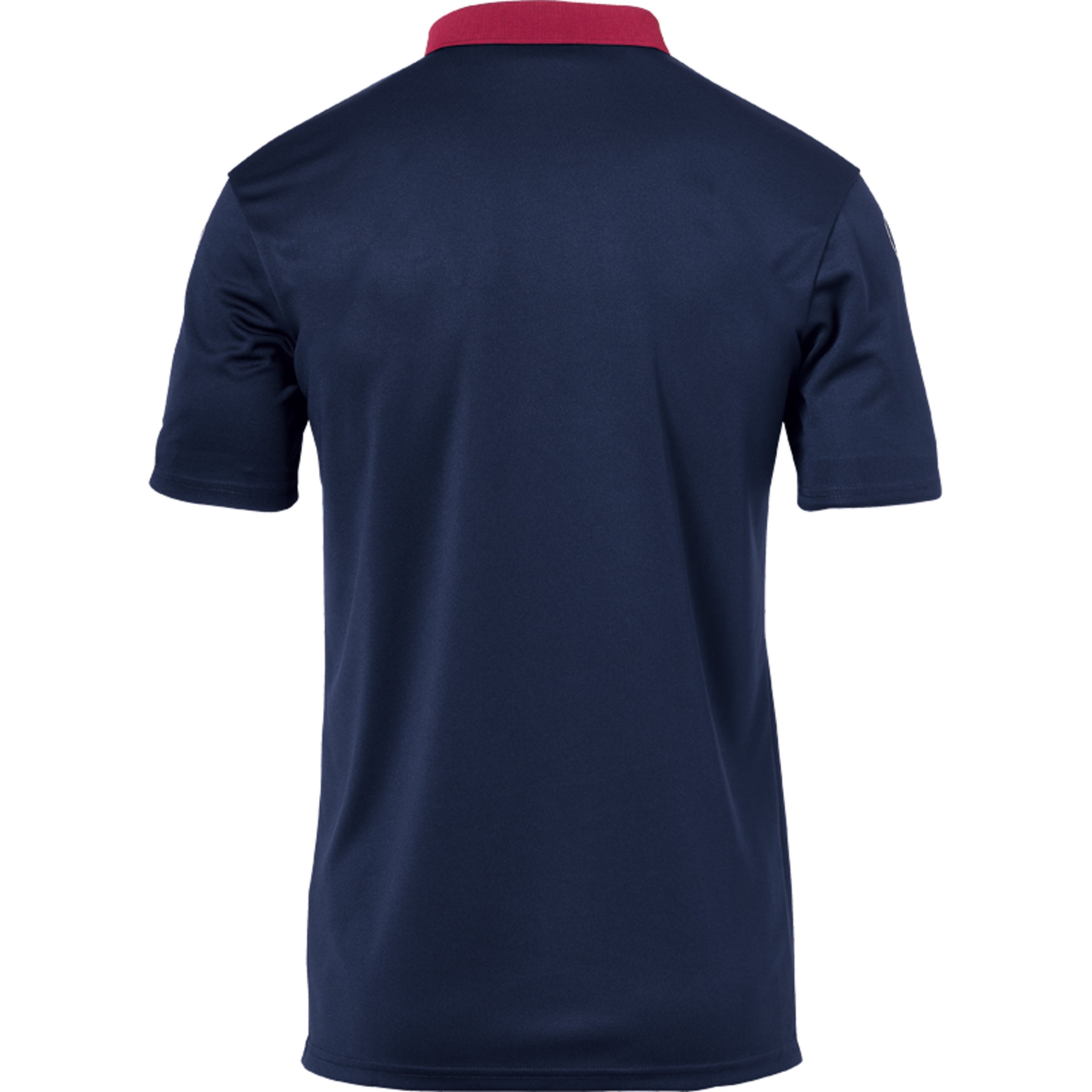Offense 23 Polo Shirt Azul Marino/burdeos/amari Uhlsport