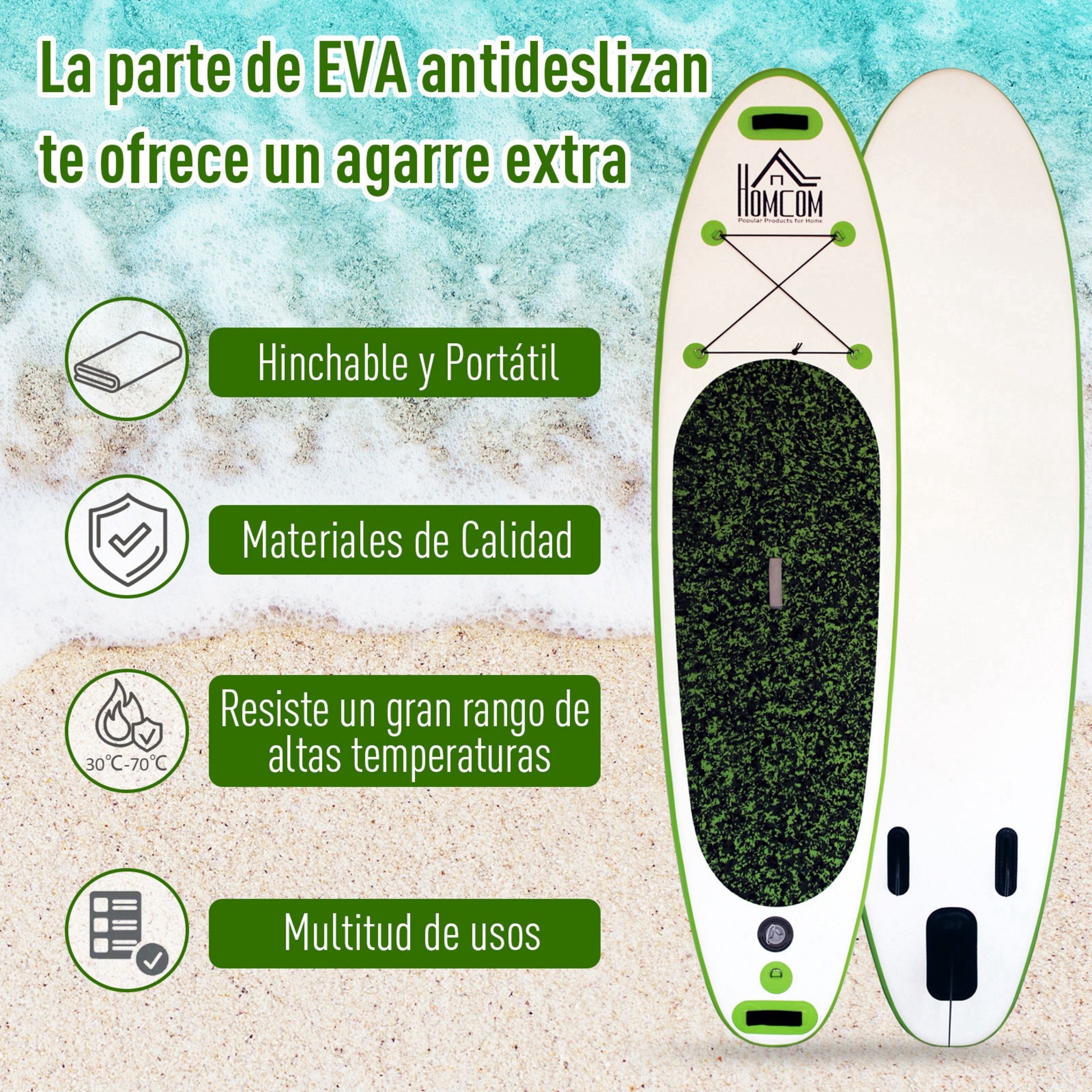 Tabla Paddle Surf Hinchable Homcom®