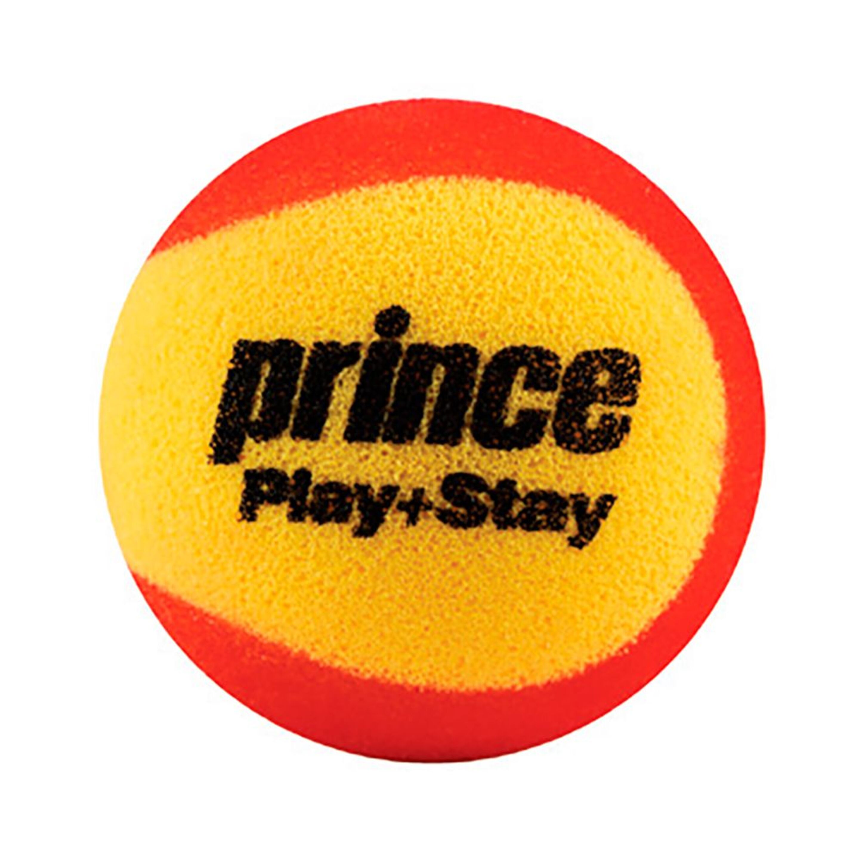 Bolsa De 12 Bolas De Tenis Prince Play & Stay Stage 3 Foam - Amarillo/Rojo  MKP